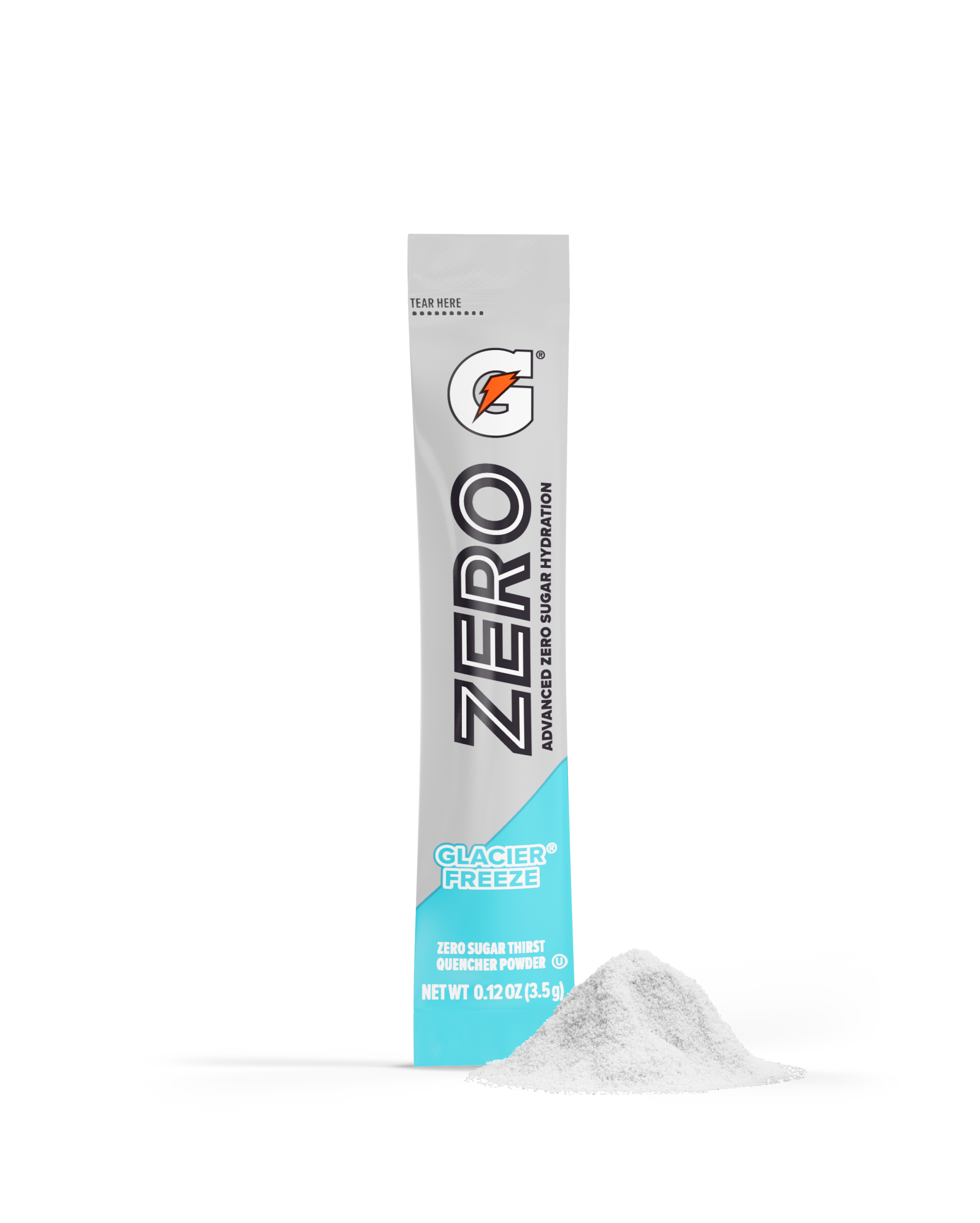 Gatorade Zero Glacier Freeze Powder Single Serve