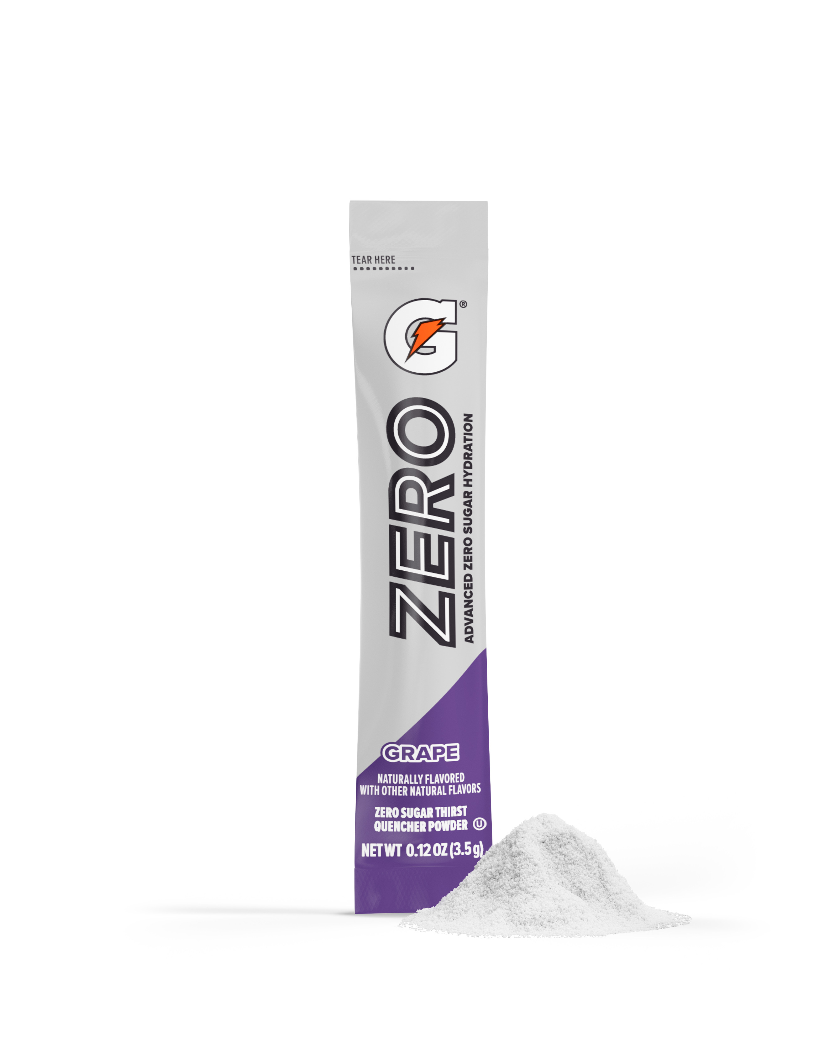 Gatorade Zero Single Serve powder grape