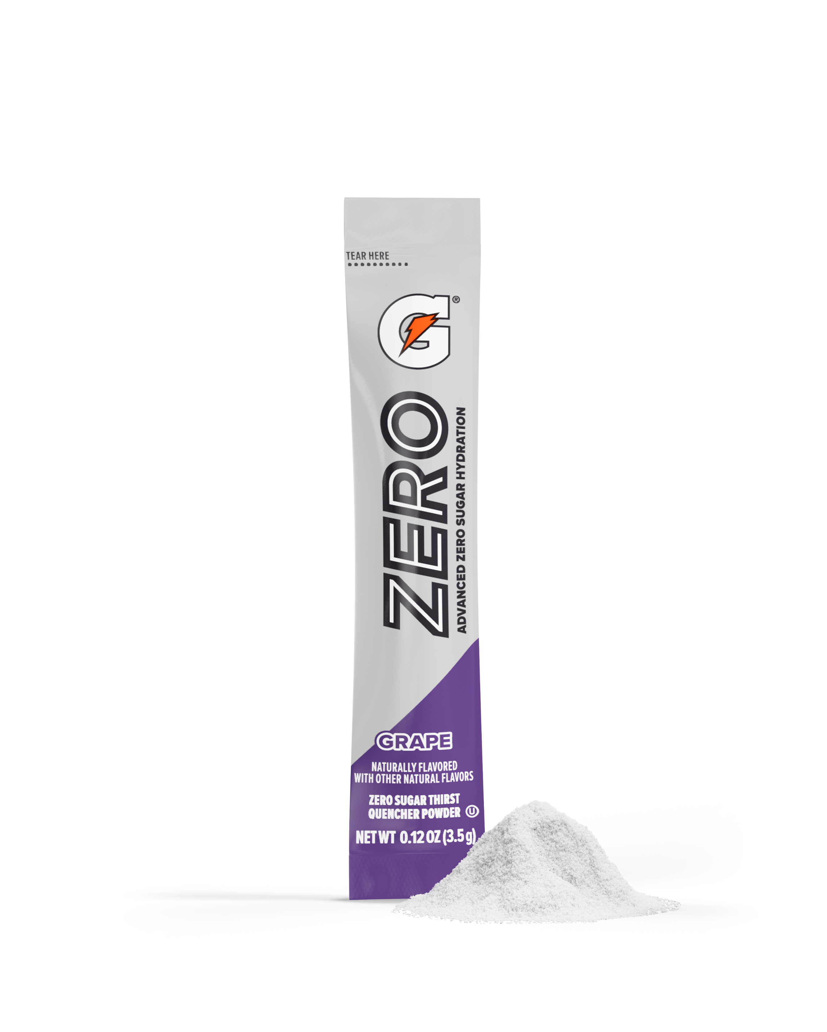 Gatorade Zero Single Serve powder grape