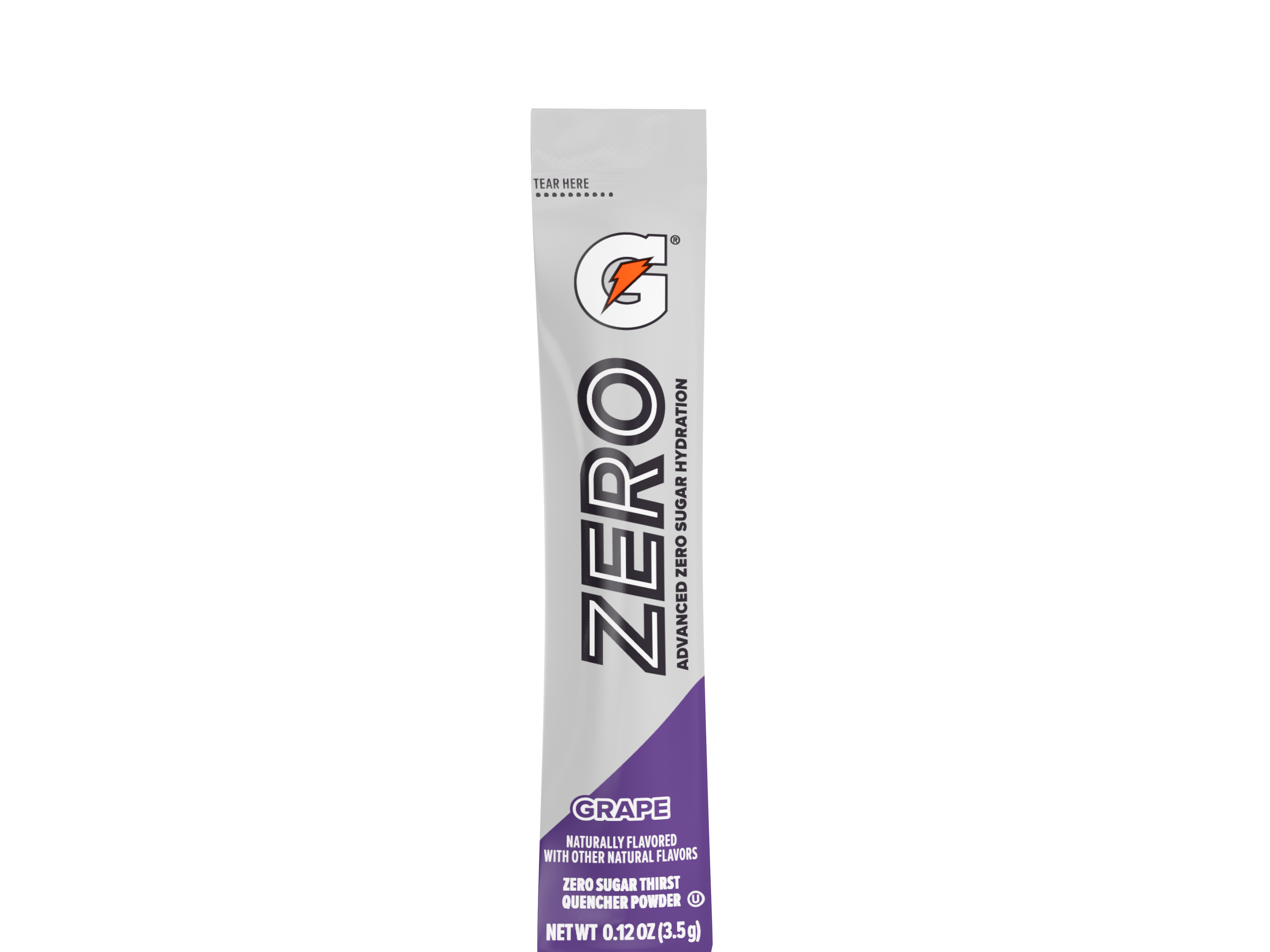 Gatorade Zero Single Serve powder grape