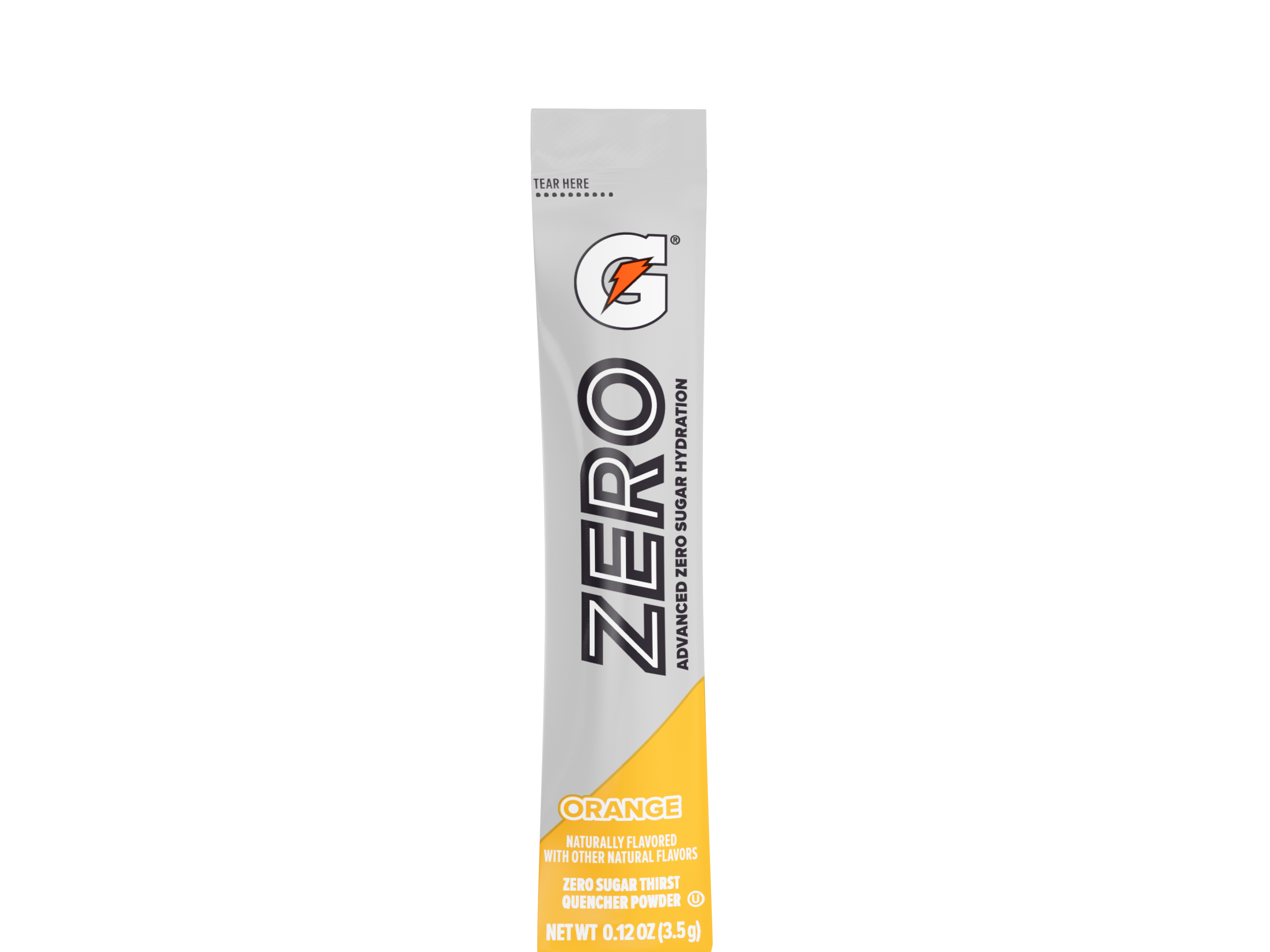 Gatorade Zero Single Serve Powder Orange