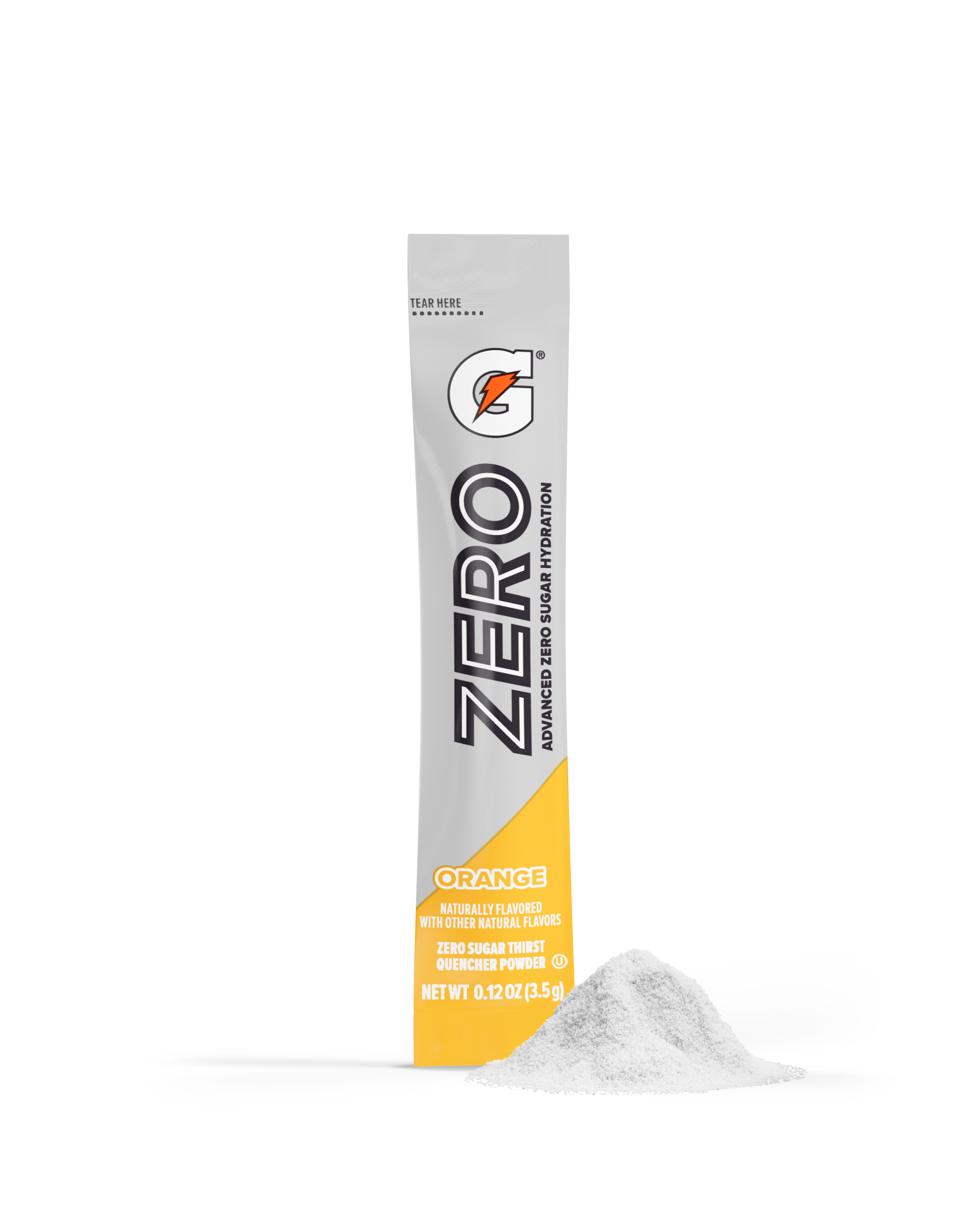 Gatorade Zero Single Serve Powder Orange