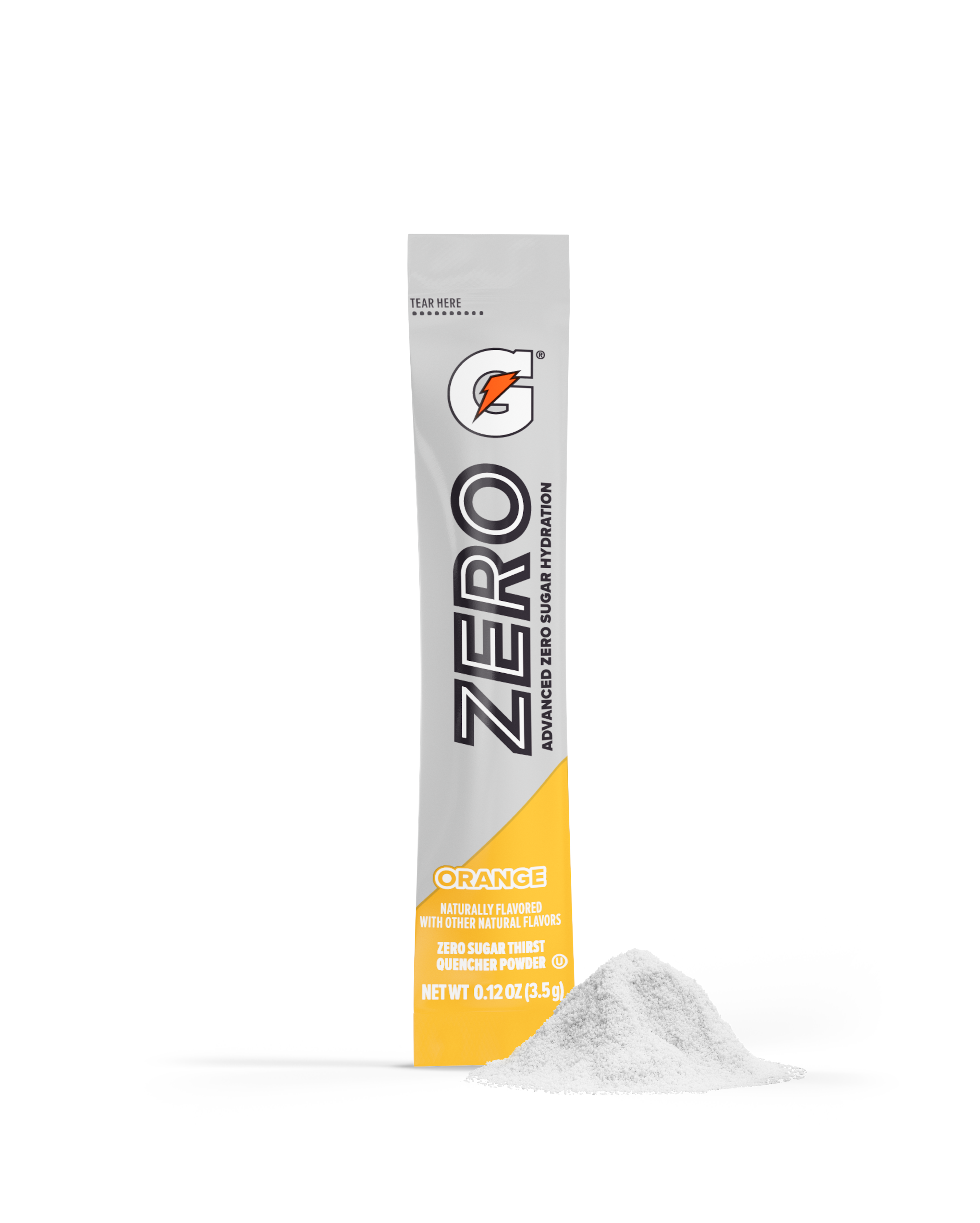Gatorade Zero Single Serve Powder Orange