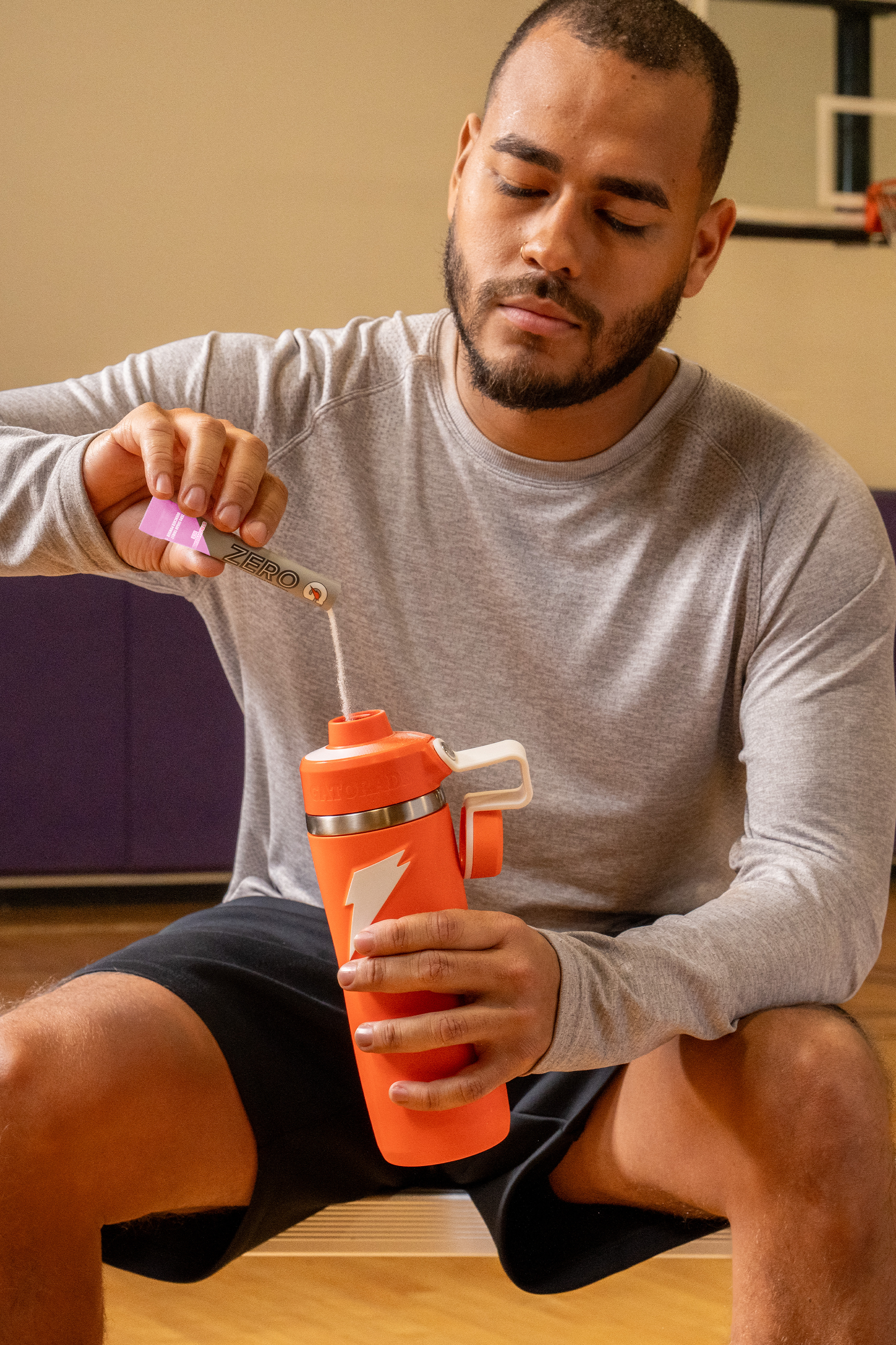 Gatorade zero single serve powder strawberry ice