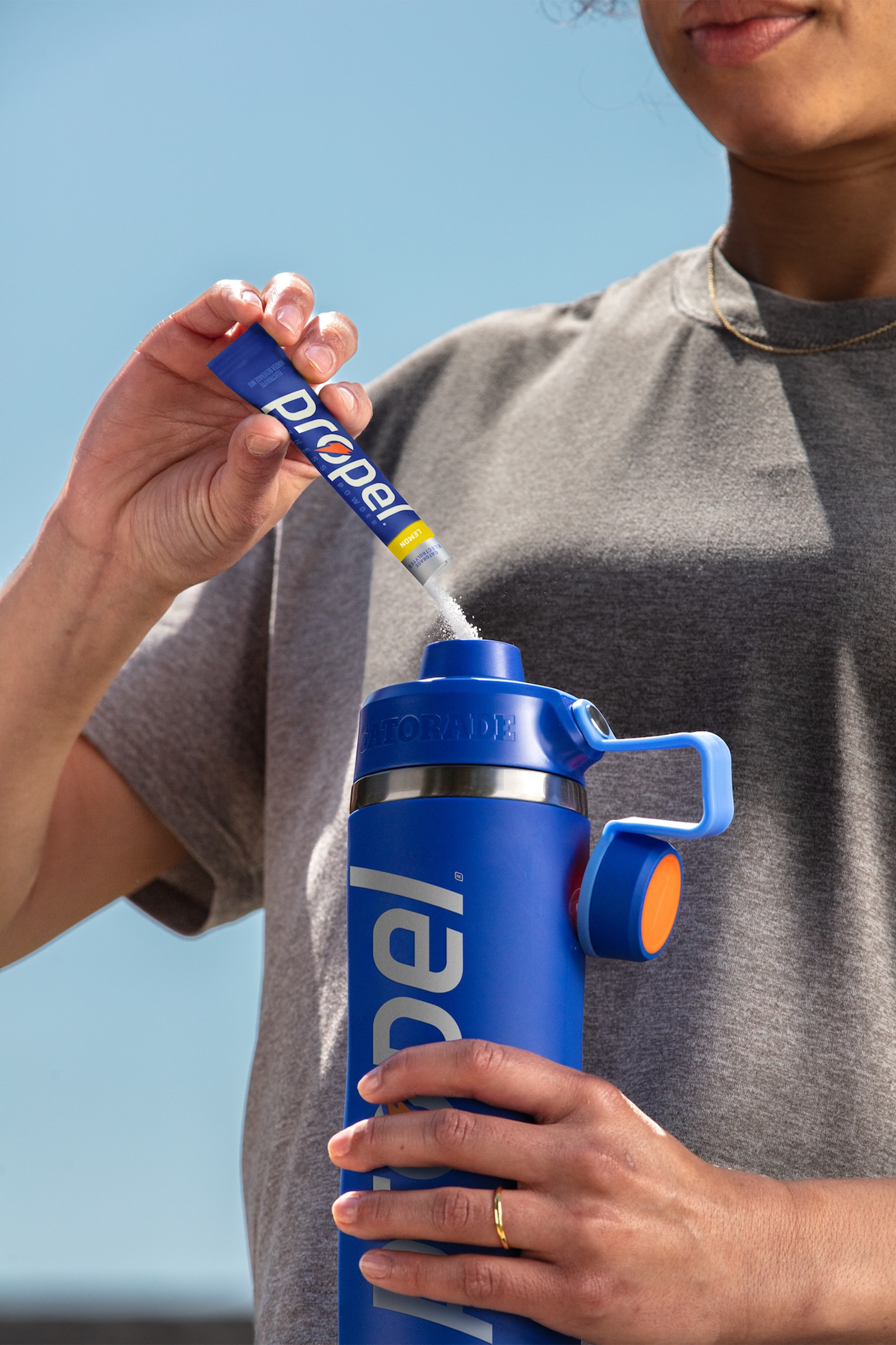 propel single serve powder lemon