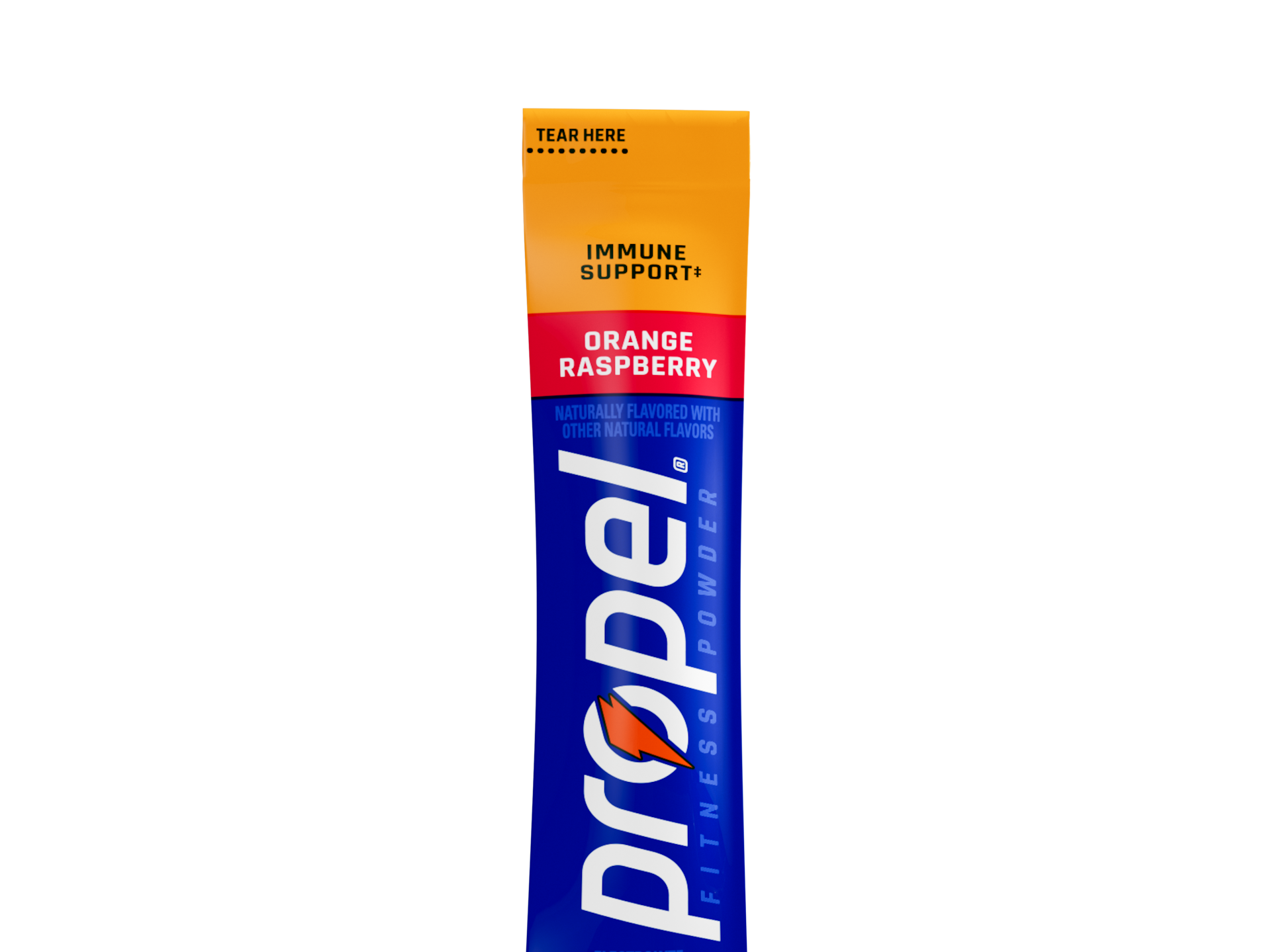 Propel Immune Support Orange Raspberry Powder Packets | Gatorade ...