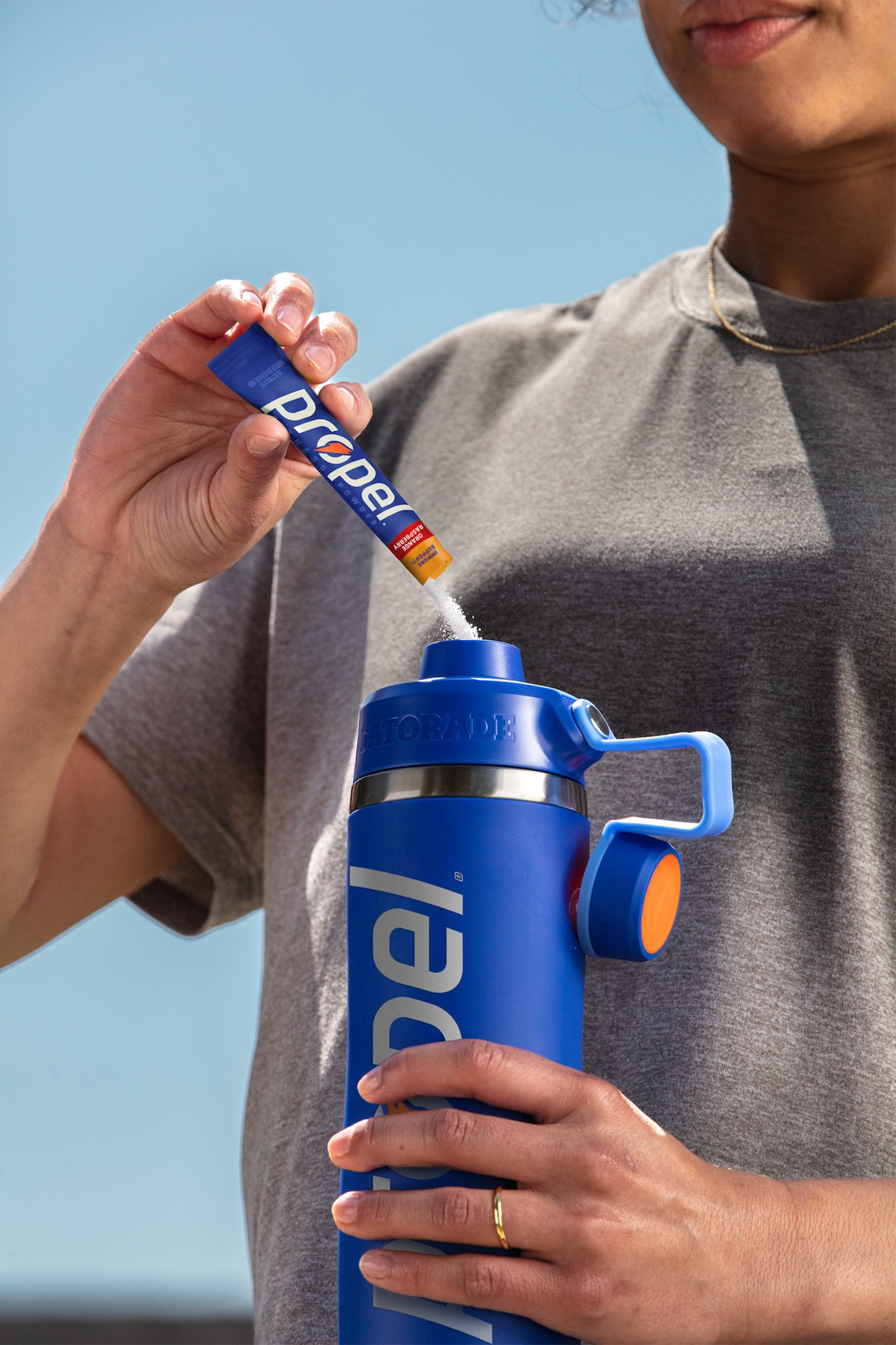 propel immune support single serve powder orange raspberry