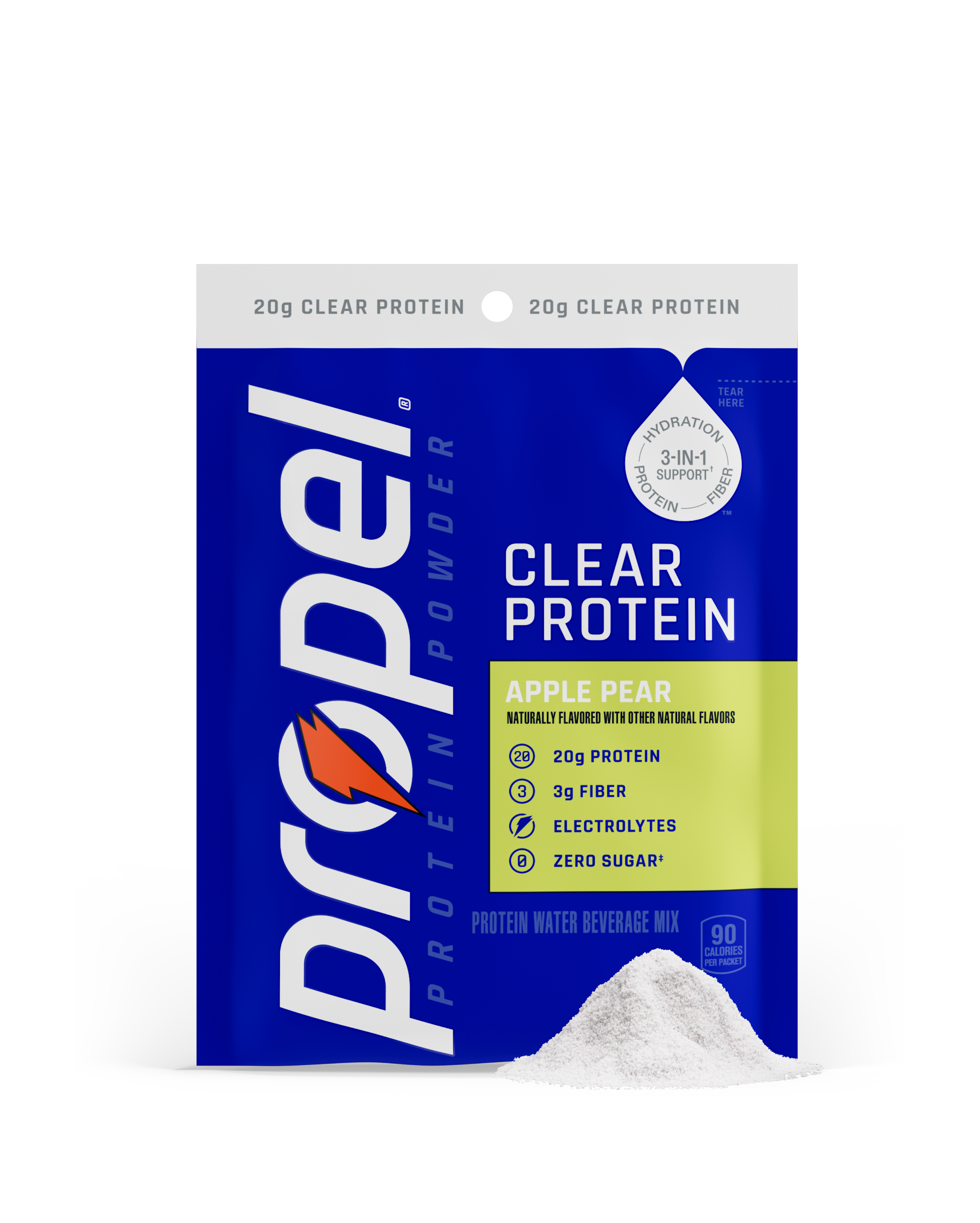 Propel Clear Protein single serve Apple Pear