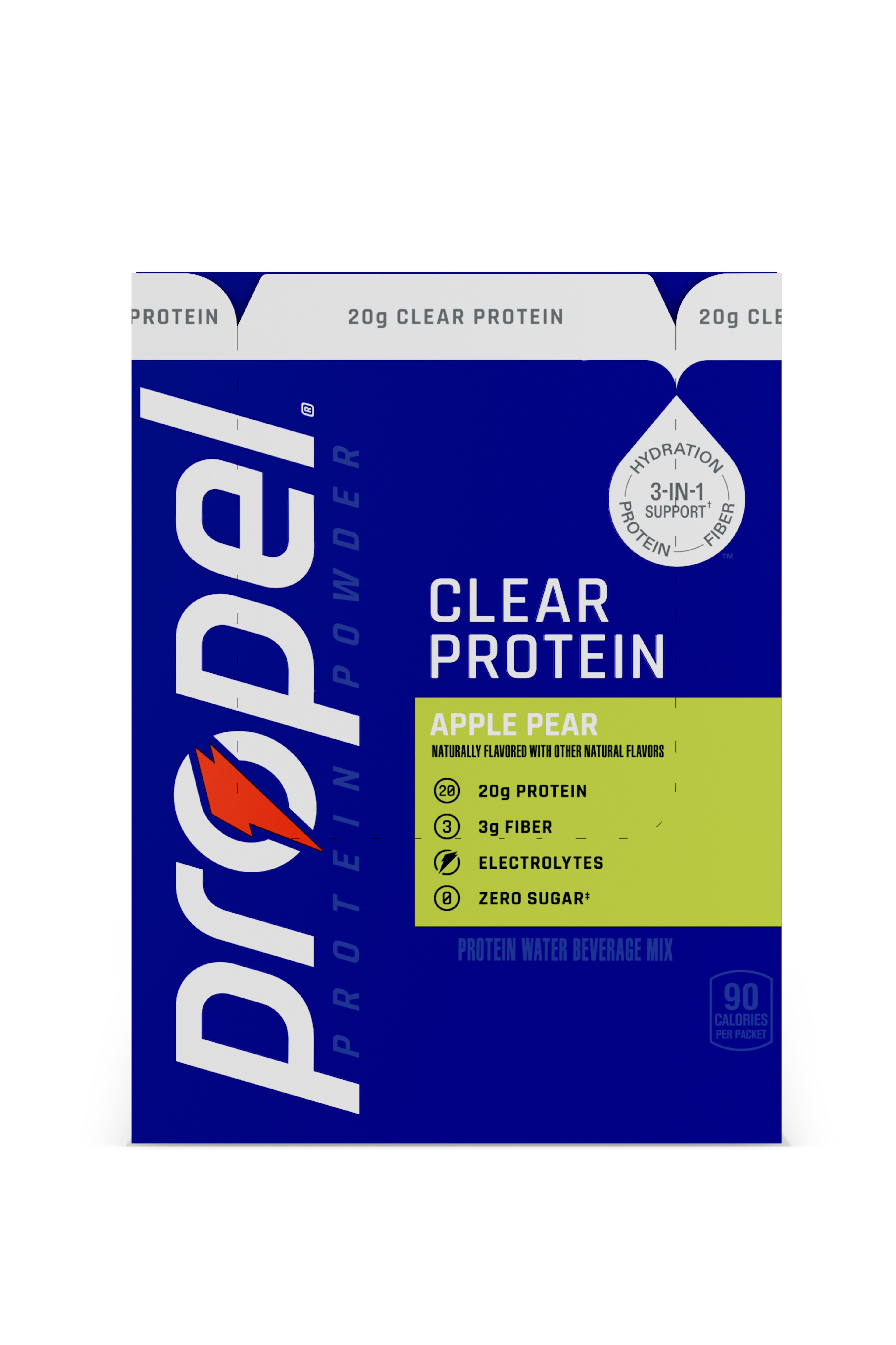 Propel Clear Protein single serve Apple Pear