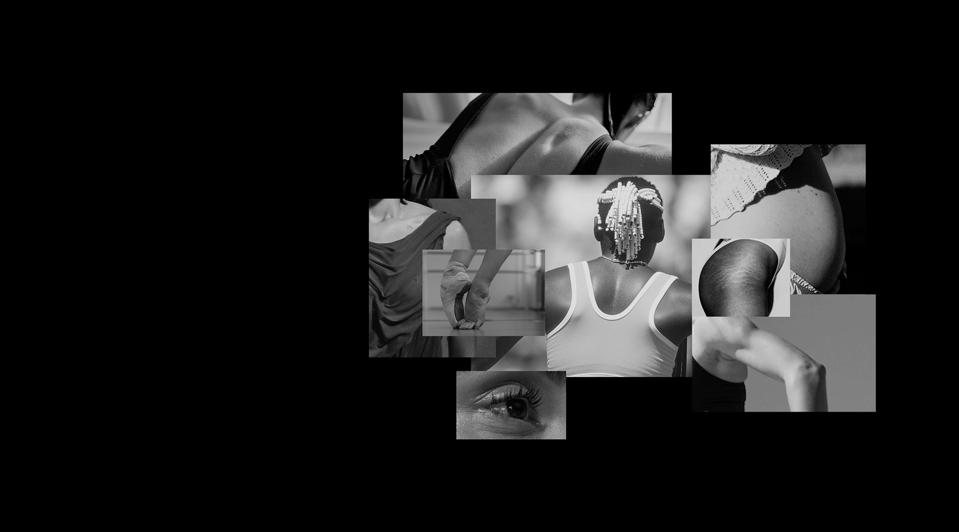 Body of Science Collage of Female Athletes