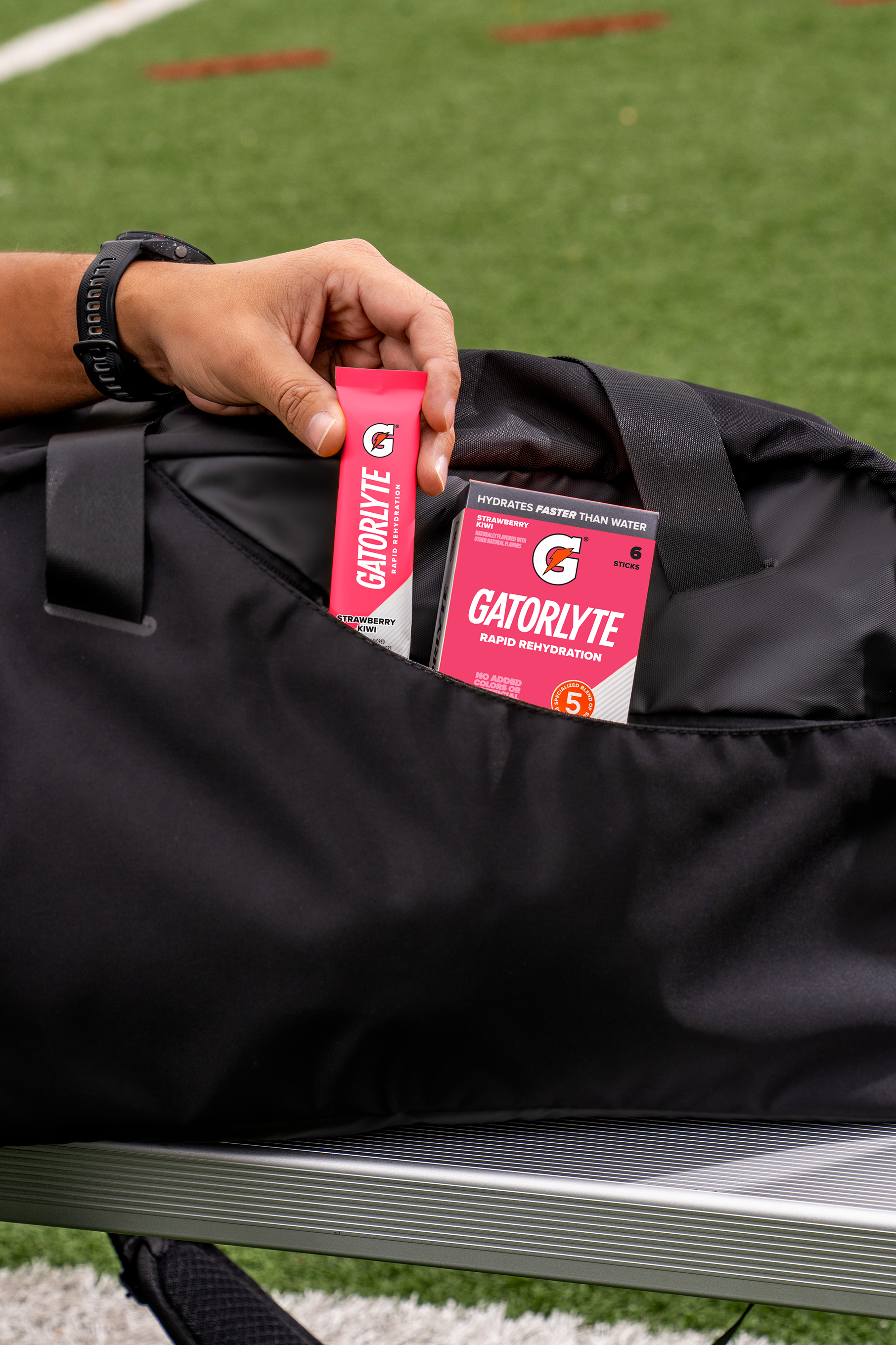 gatorlyte strawberry kiwi single serve powder