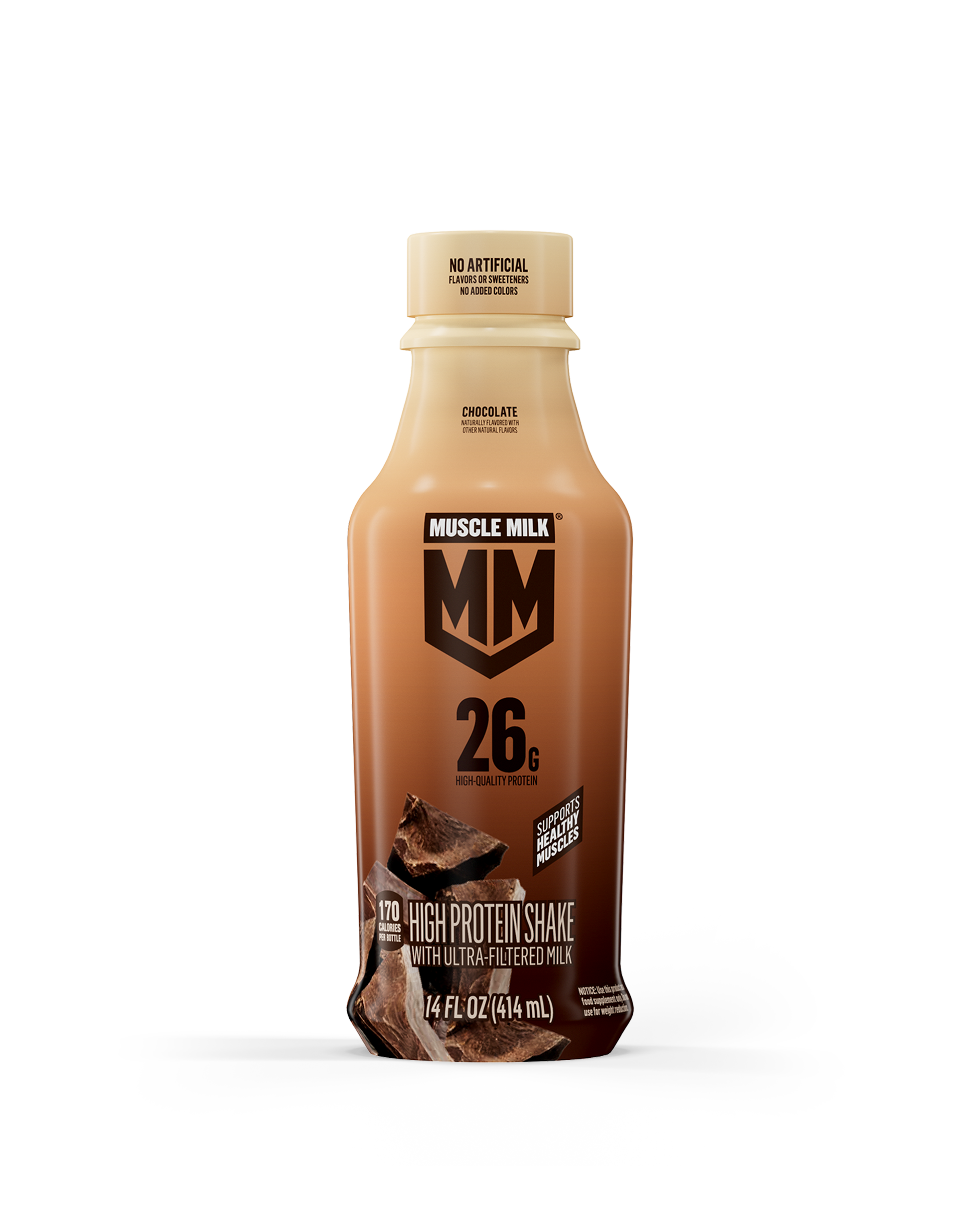 muscle milk protein shake chocolate