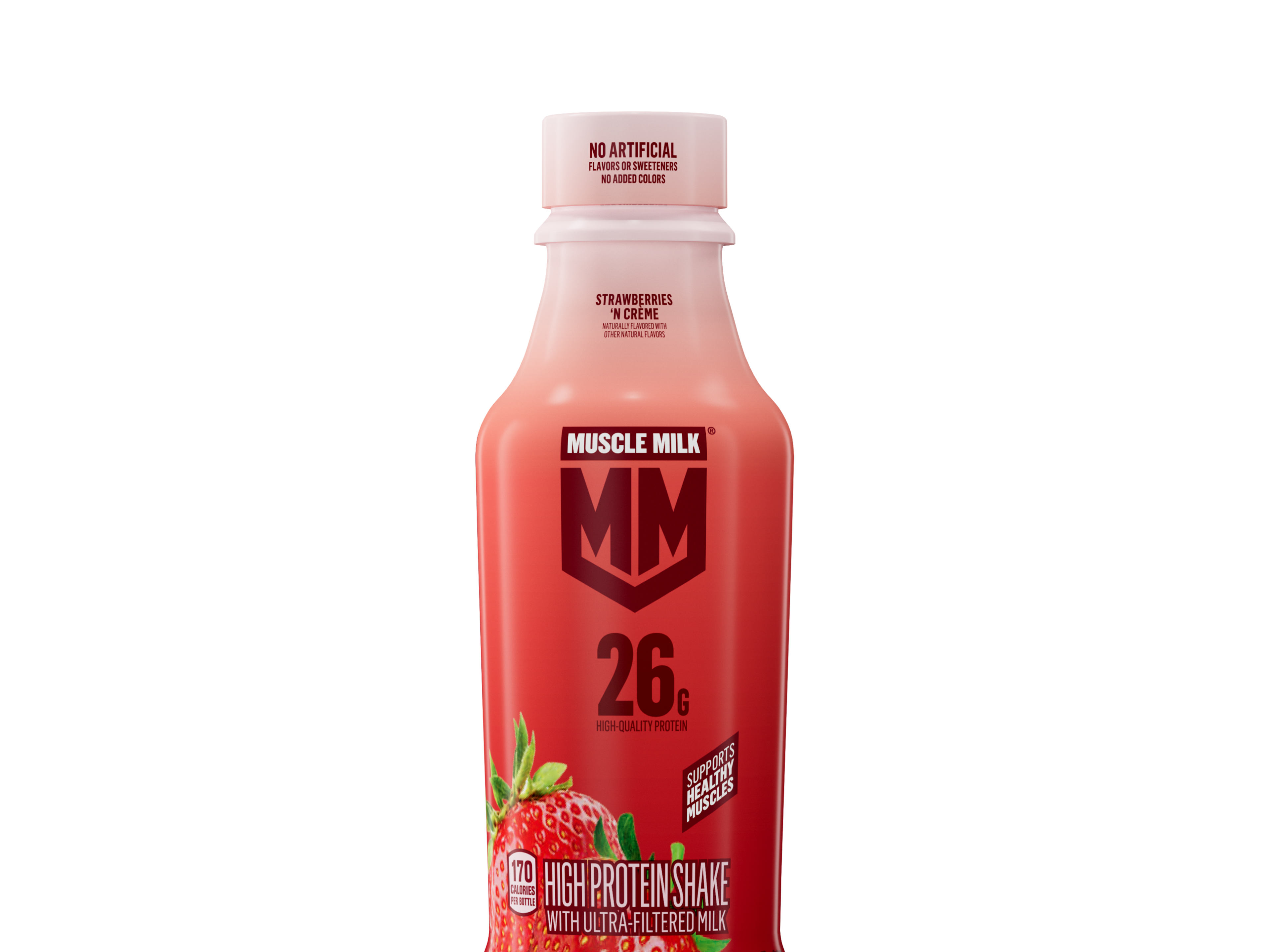Muscle Milk ready to drink strawberries and creme