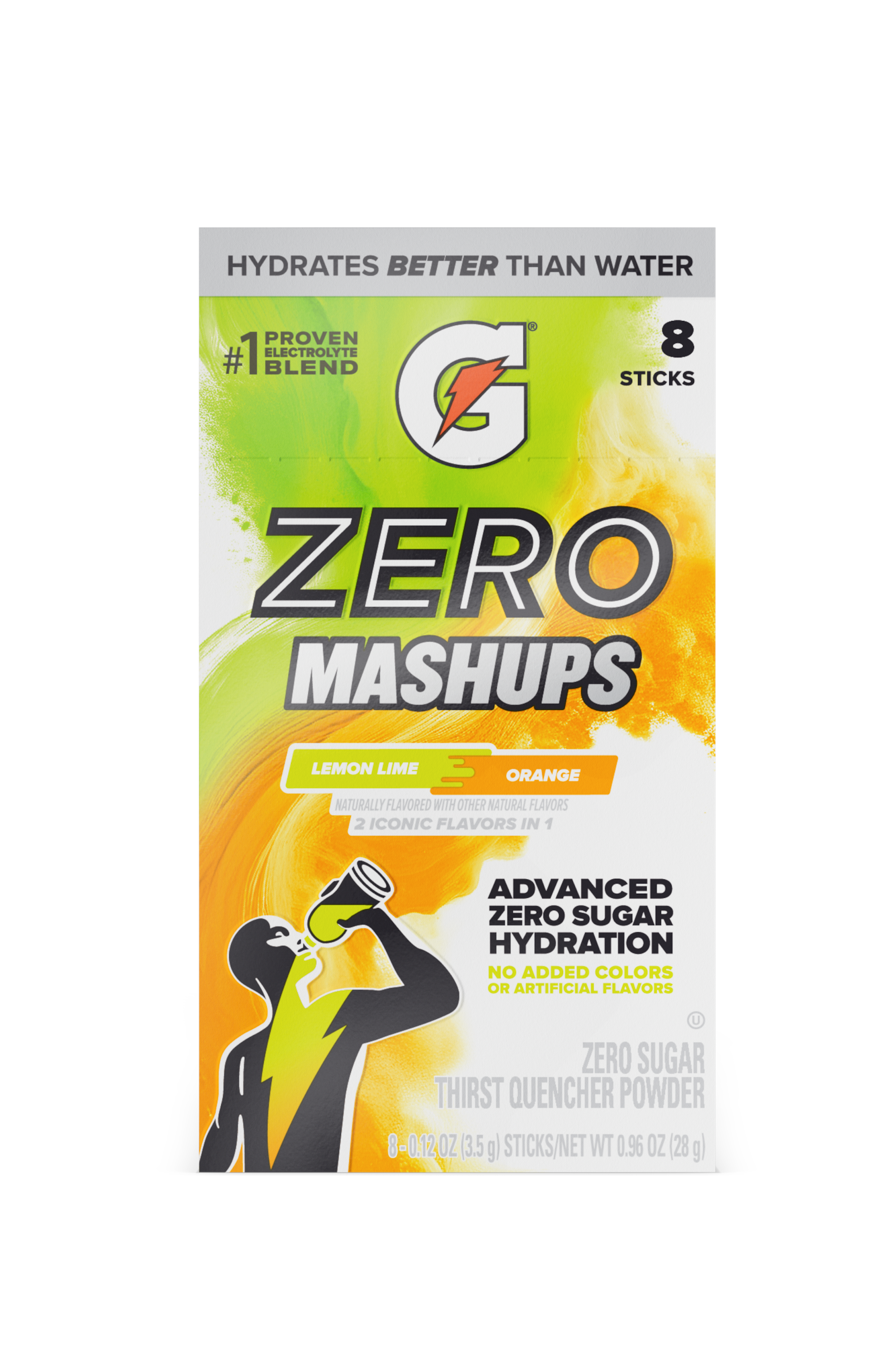 gatorade zero mashups lemon lime orange