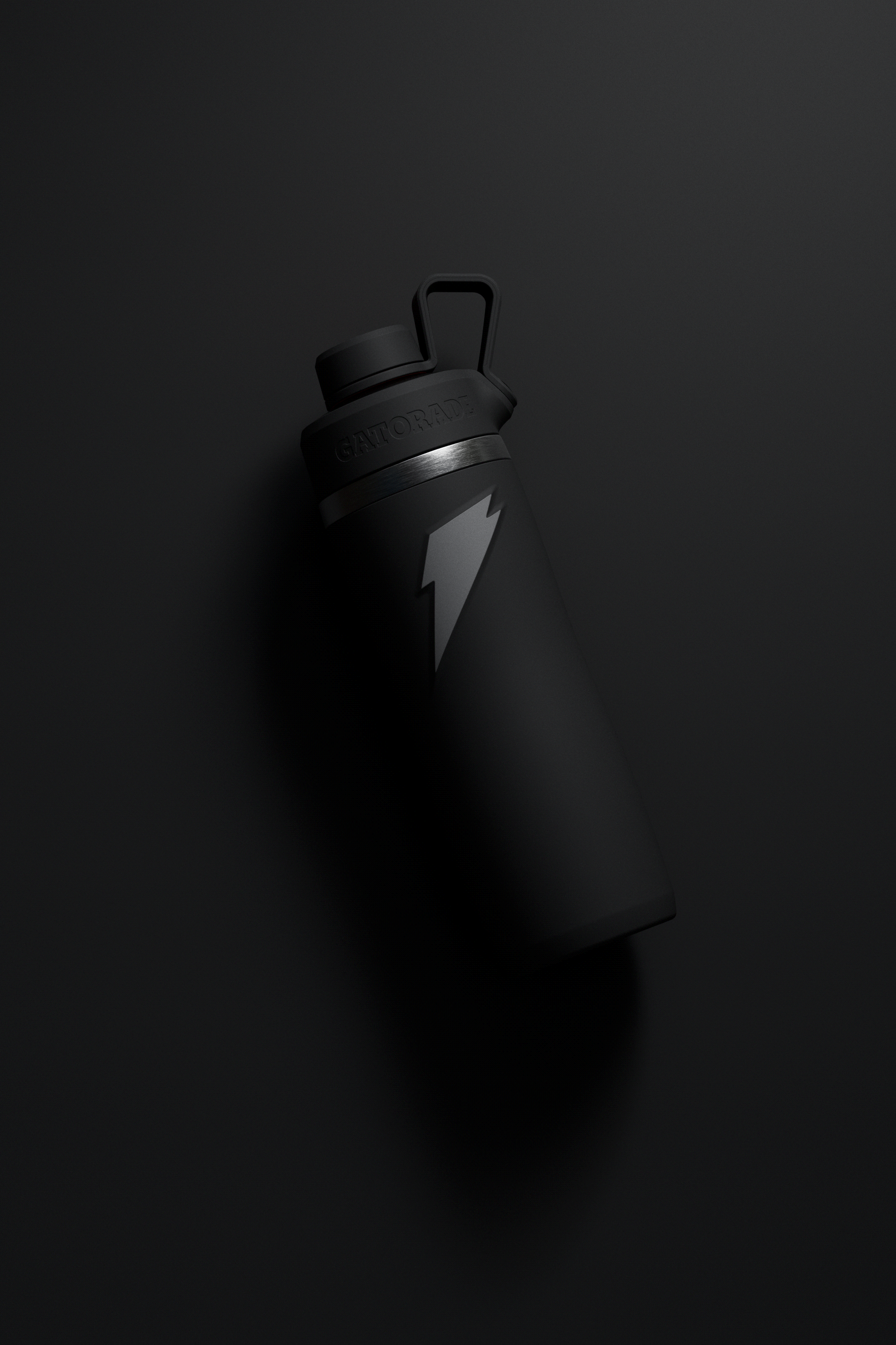 overtime bottle 22oz stainless steel black