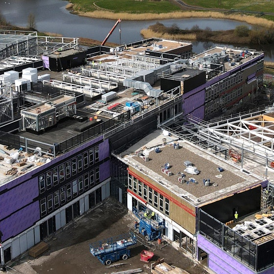 Pentre Awel Construction