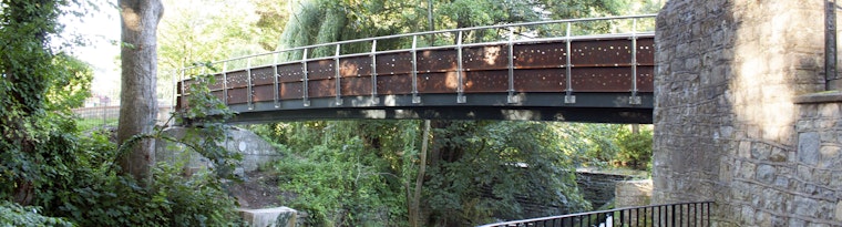 Keynsham Park Memorial Bridge