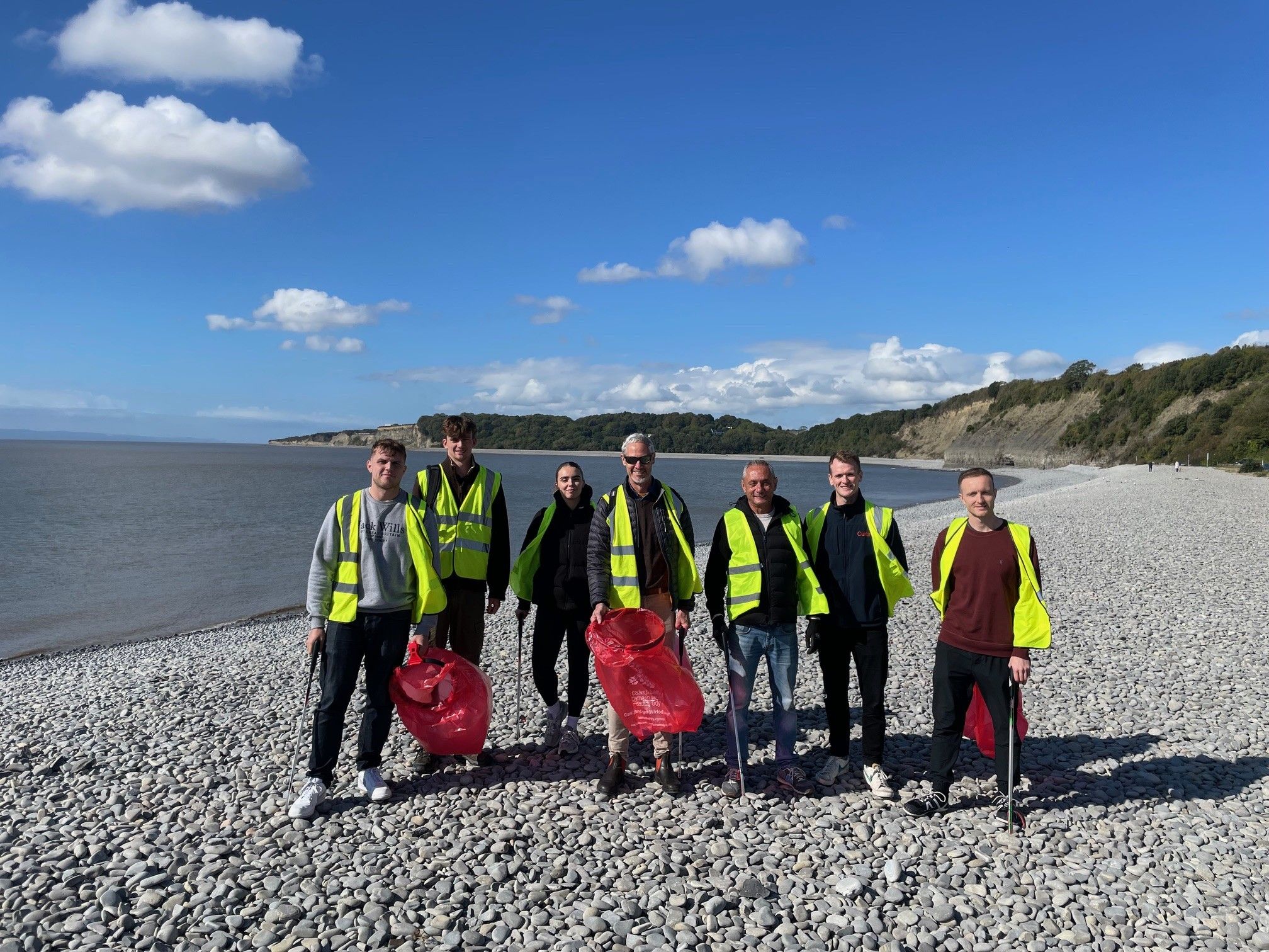beach clean up