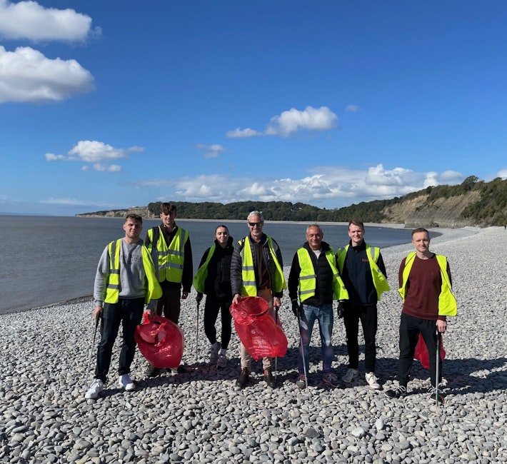 beach clean up
