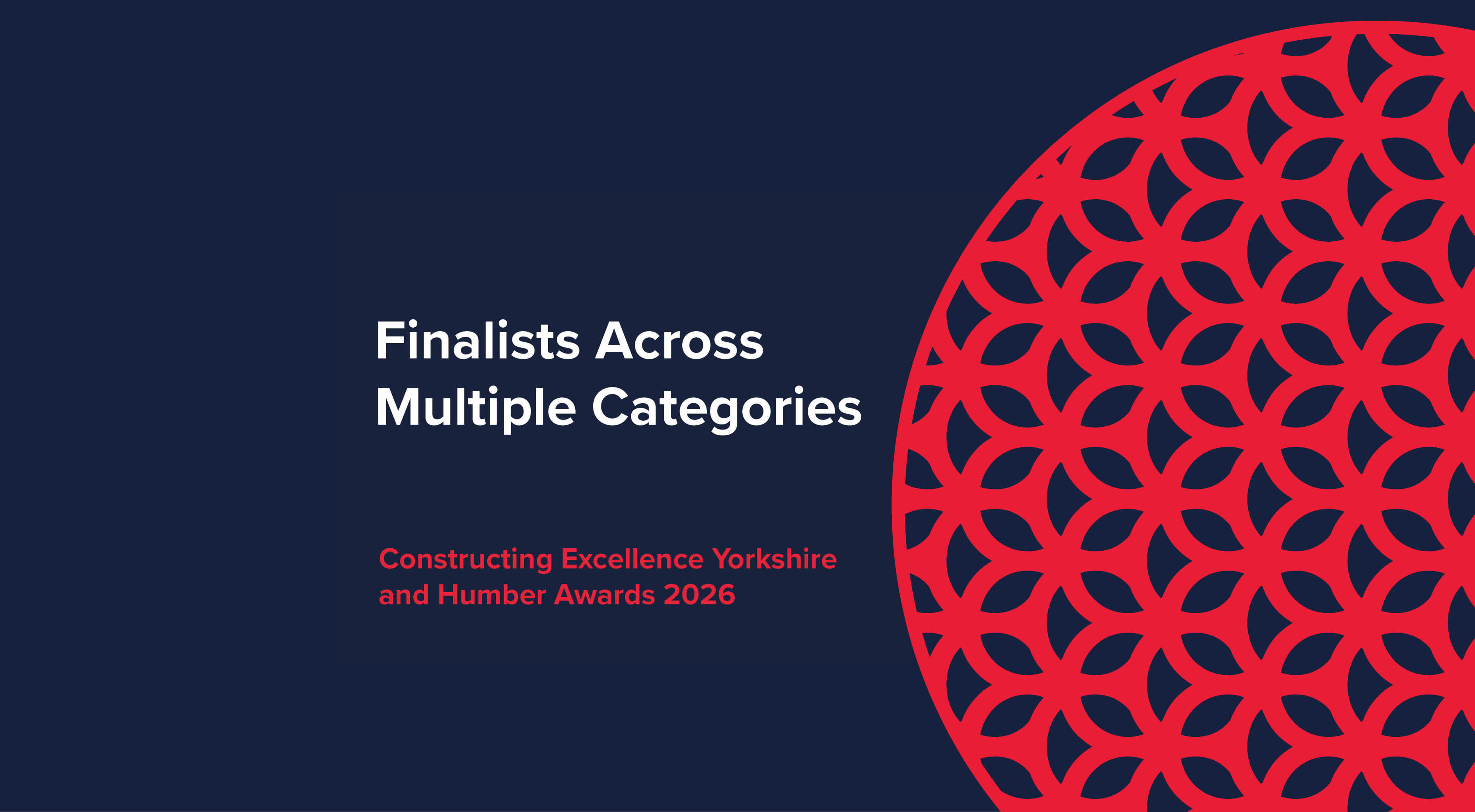 Constructing Excellence Yorkshire and Humber Awards 2026