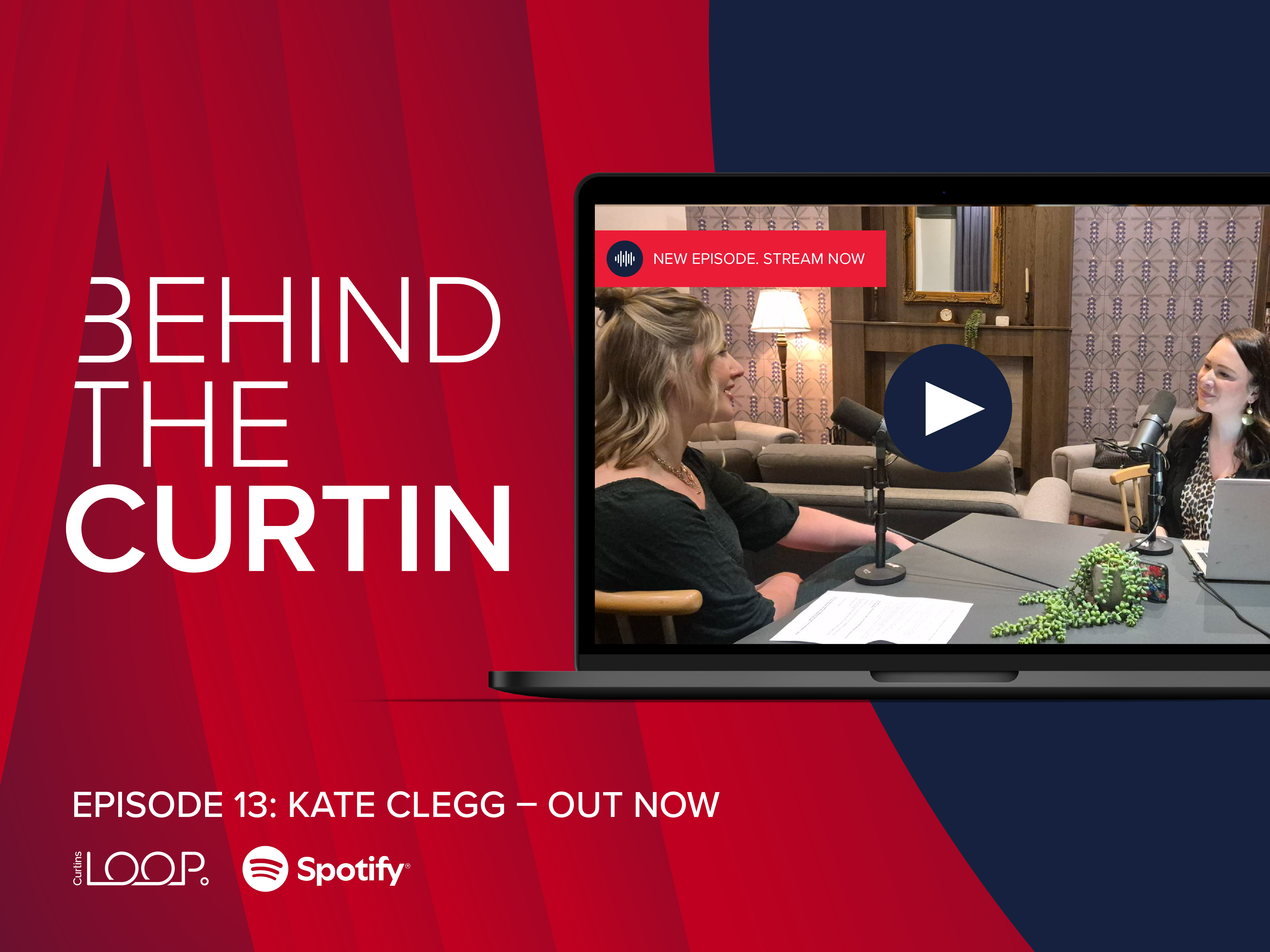 Behind the Curtins with Kate Clegg