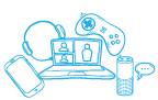 blue icon