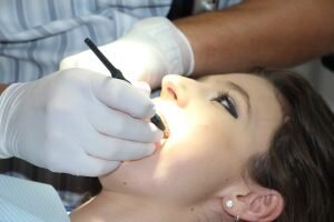 dental implant patient getting all on 4 procedure
