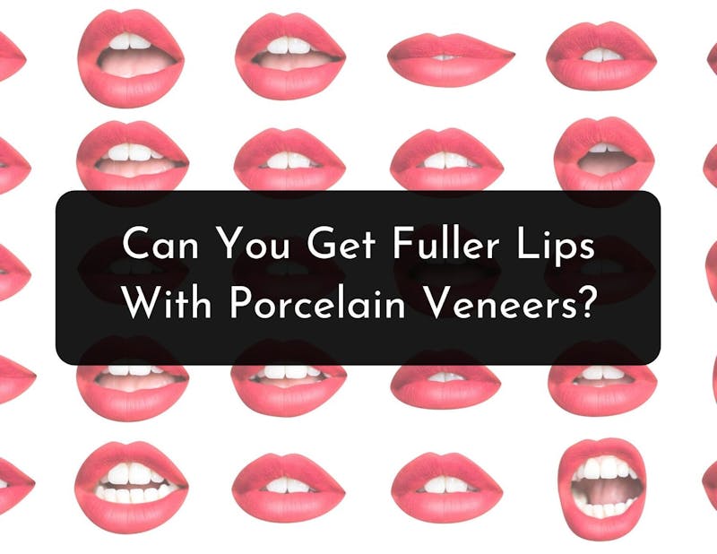 multiple mouths with red lipstick