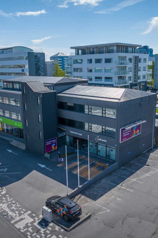 Fallegt hús í Borgartúni