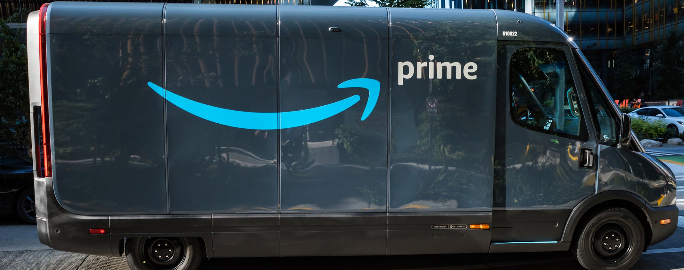 Amazon Delivery Truck - Banner