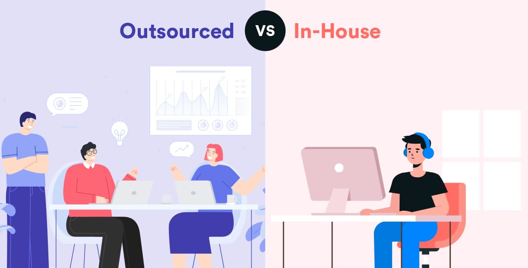 in house vs outsourcing