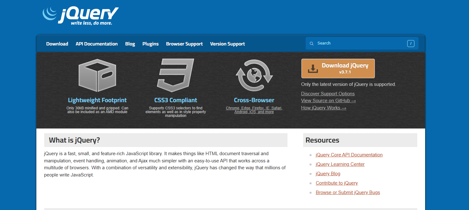  jQuery Front-End