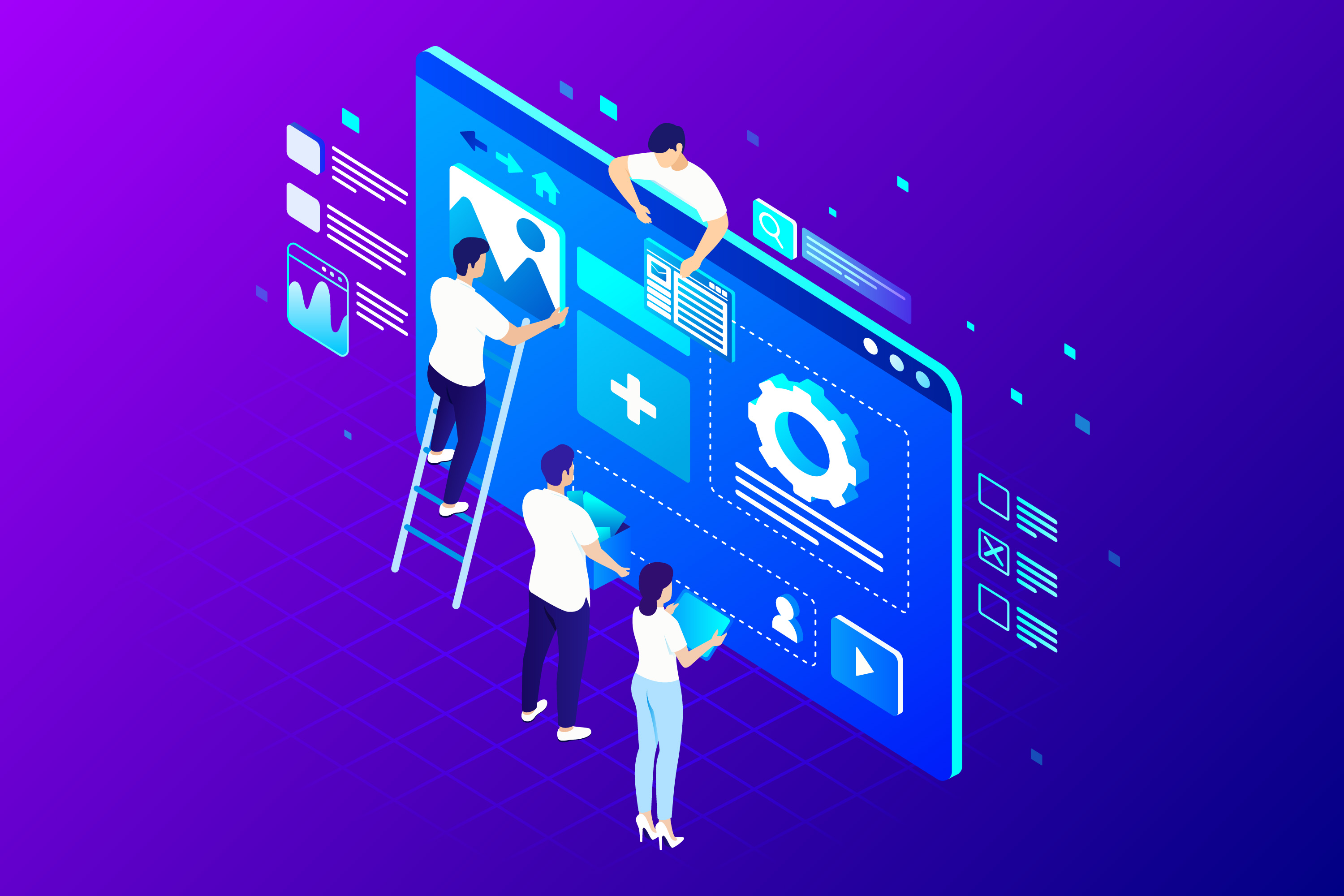 Website application development