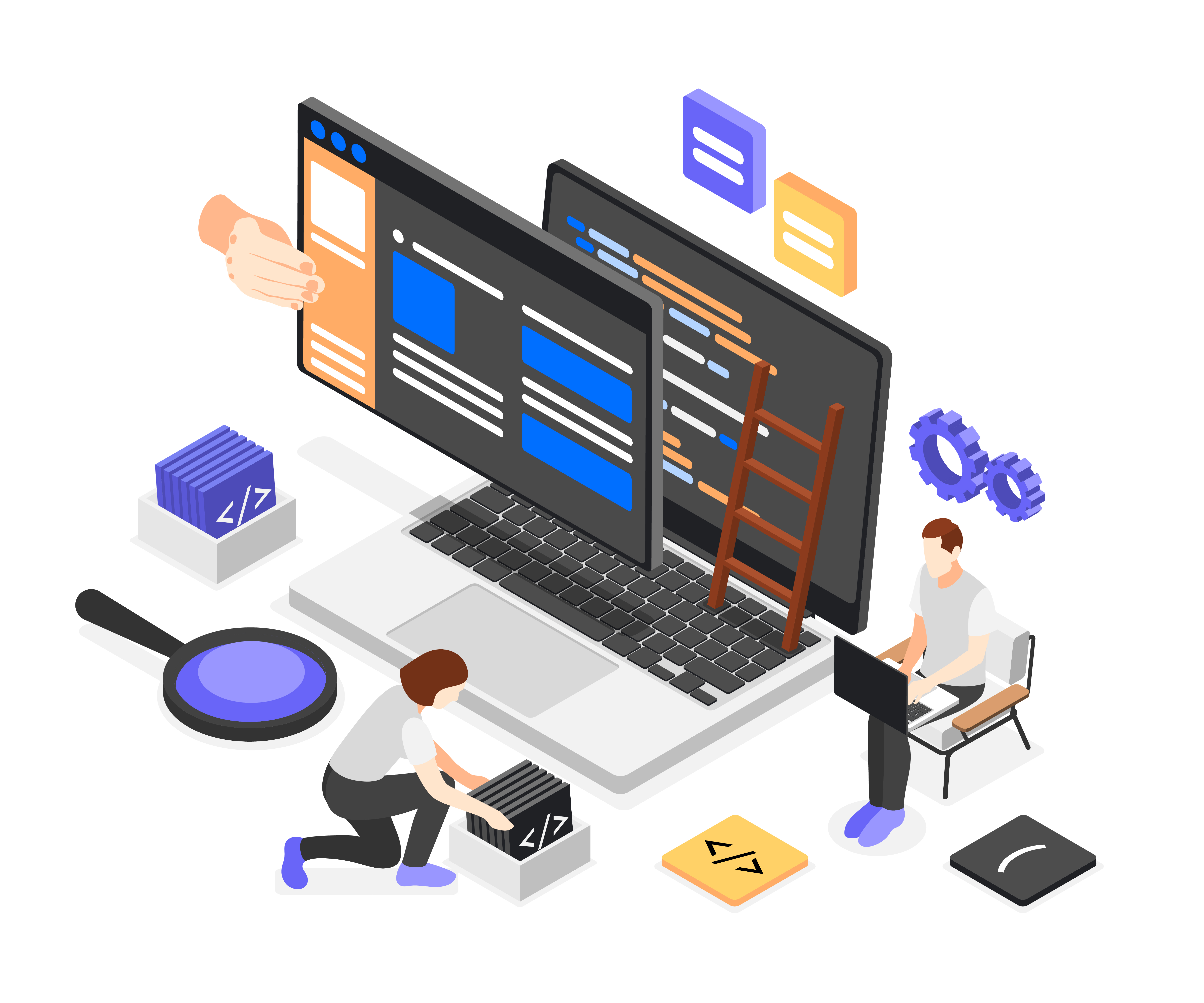 Popular front-end frameworks