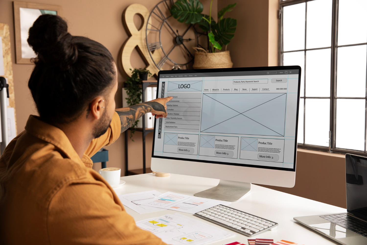  SaaS web design