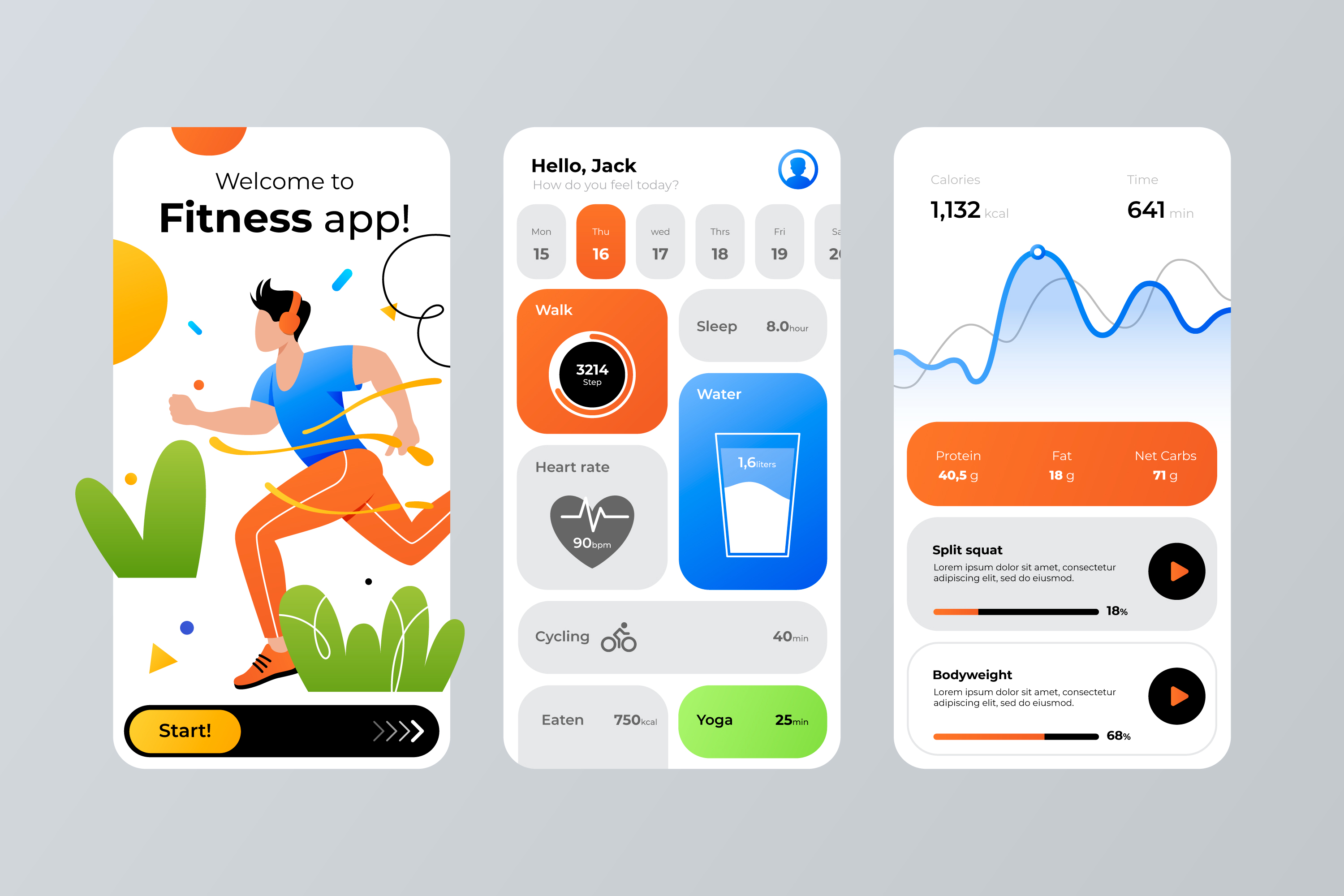 fitness app development
