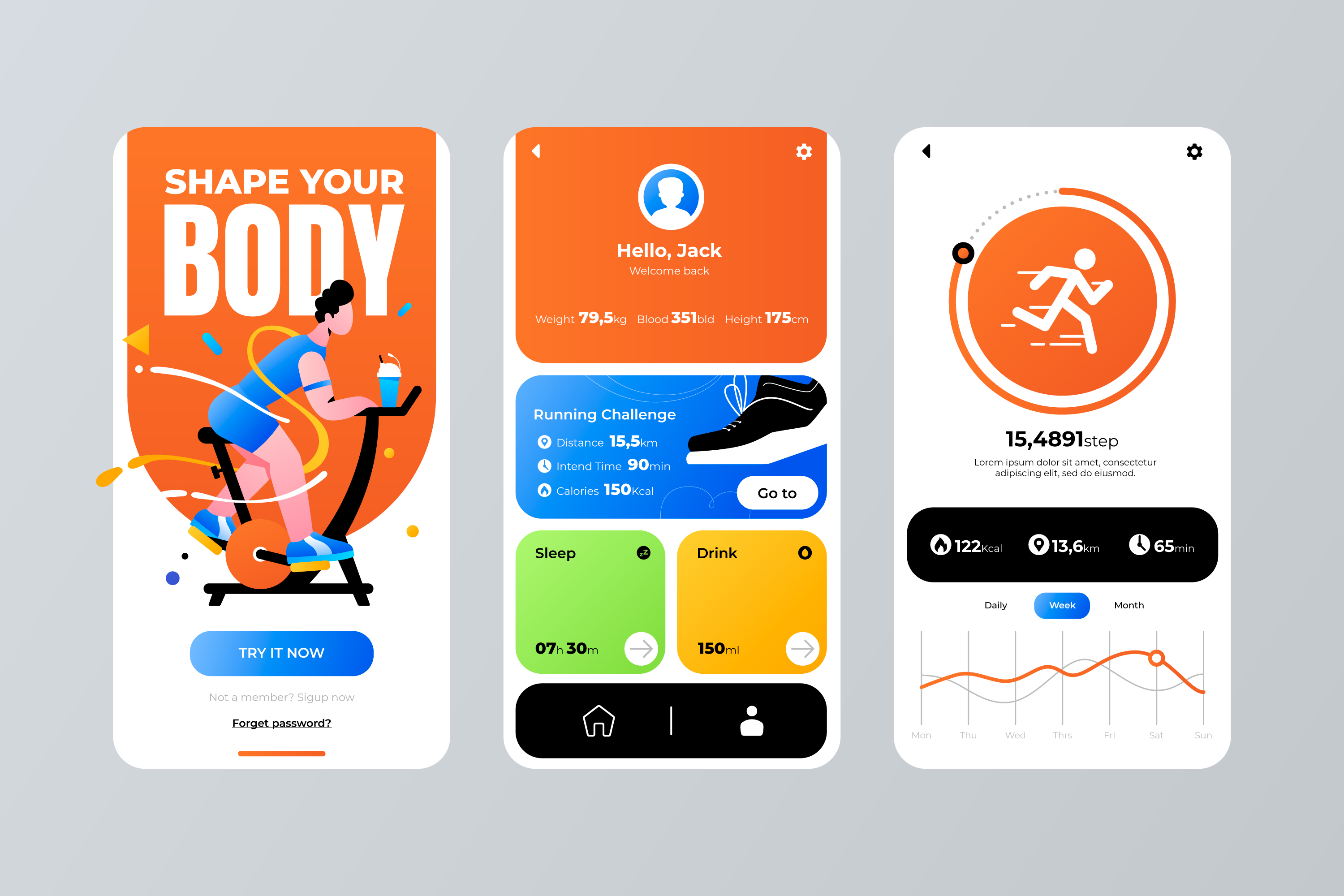 make a fitness app