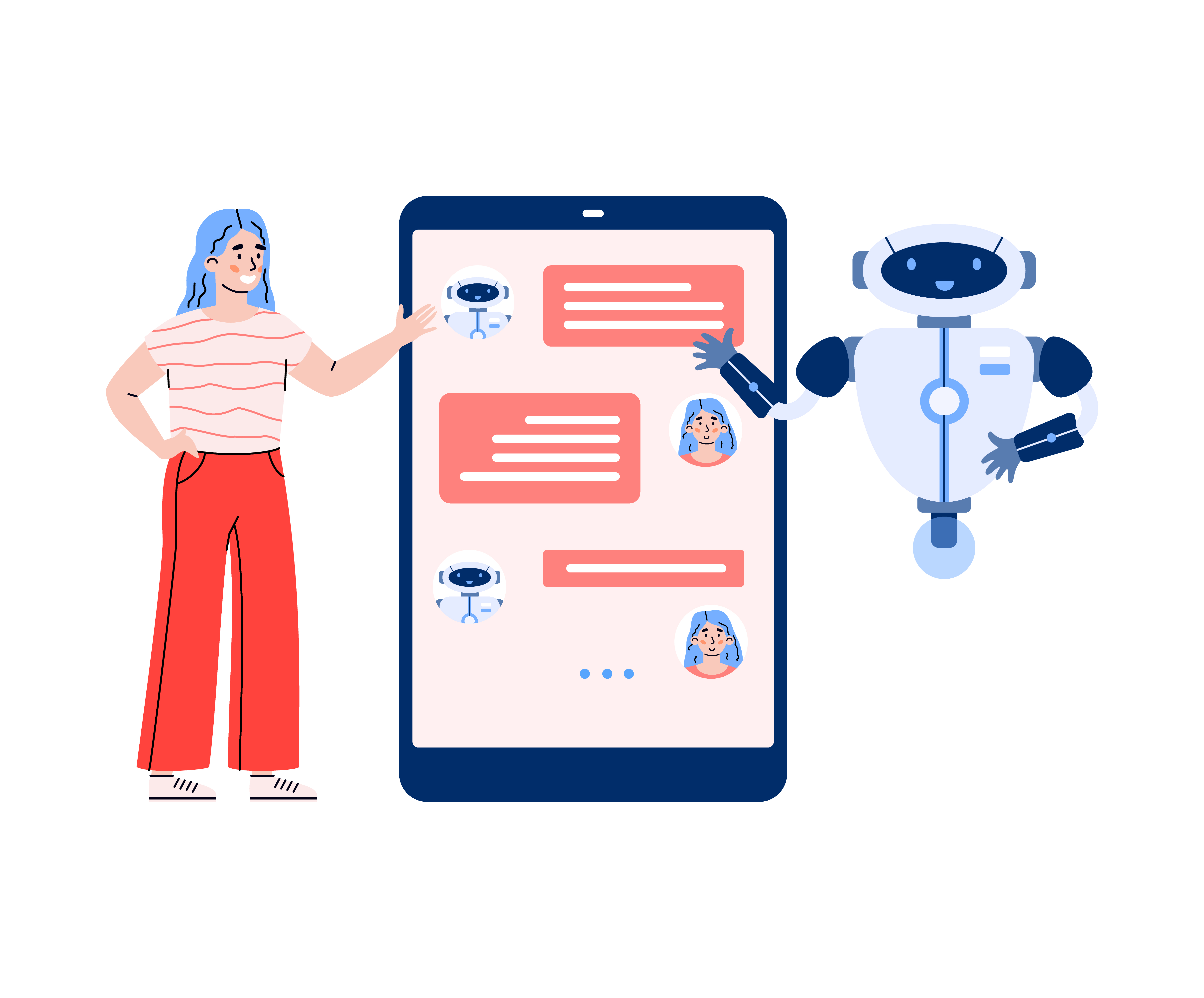 AI chatbot for a website