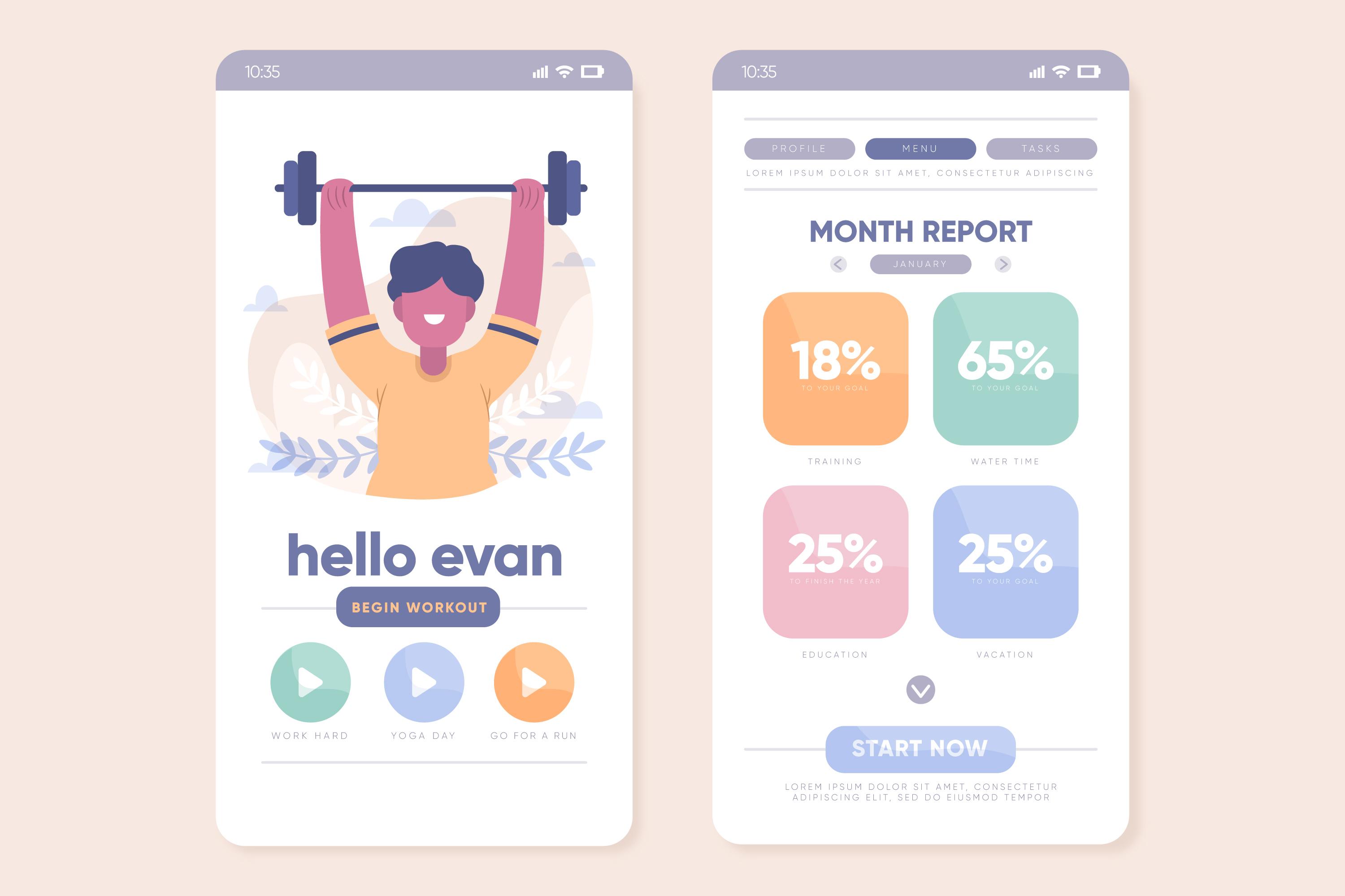 Building a fitness app