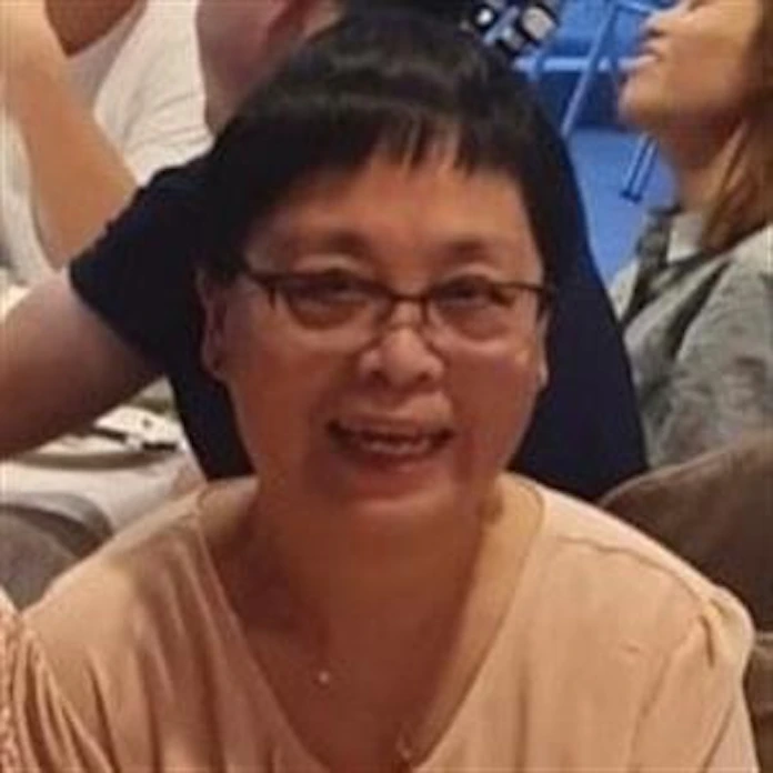 Asian lady wearing glasses