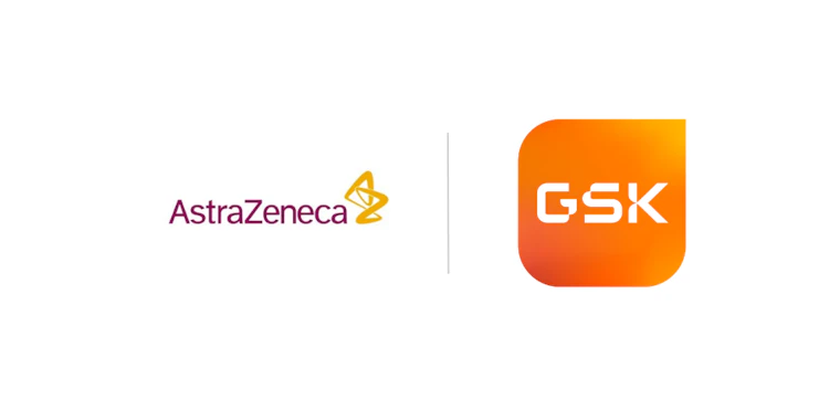GSK and AstraZeneca logo