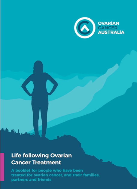 Life Following Ovarian Cancer Treatment Booklet Cover