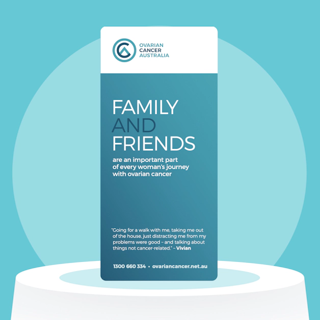 Family and friends brochure cover