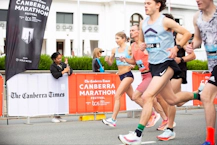 Canberra Marathon runners