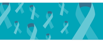 graphic of teal ribbon