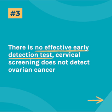 There is no effective early detection test fact