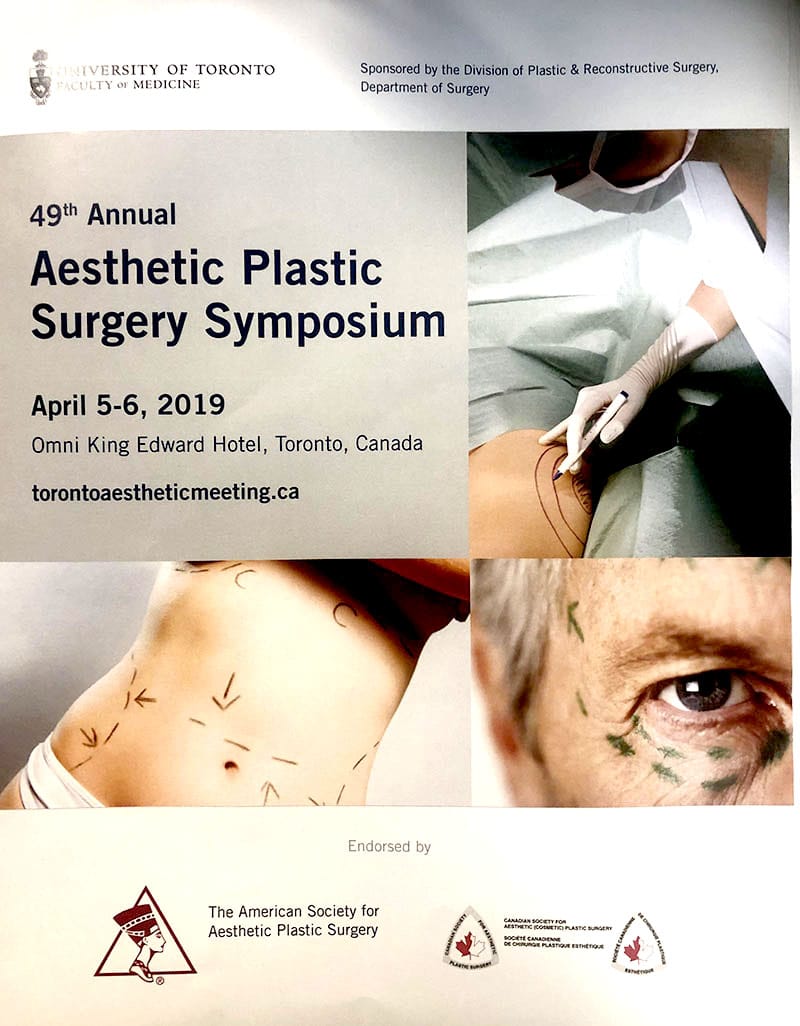 Plastic surgery symposium cover