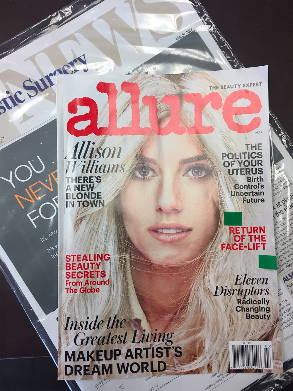 Allure magazine cover