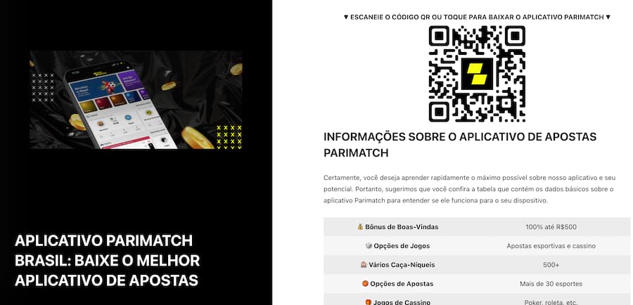 Aplicativo Parimatch Fortune Tiger