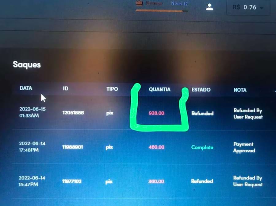 Fortune Mouse Saque Não Aprova